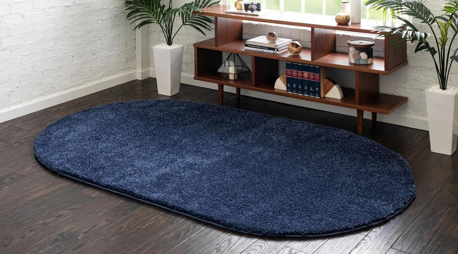 Unique Loom Solo Calabasas Solid Indoor Woven Area Rug