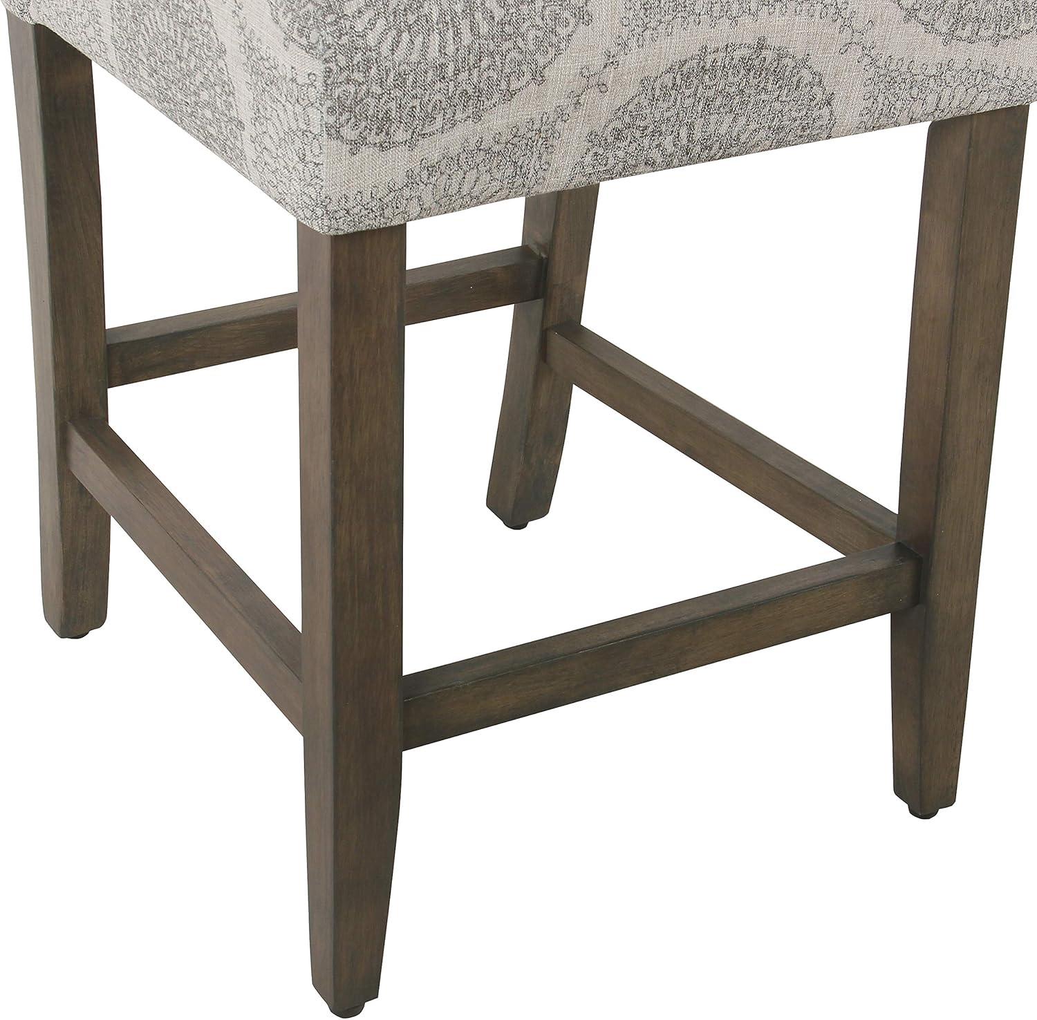 24" Upholstered Counter Height Barstool - HomePop