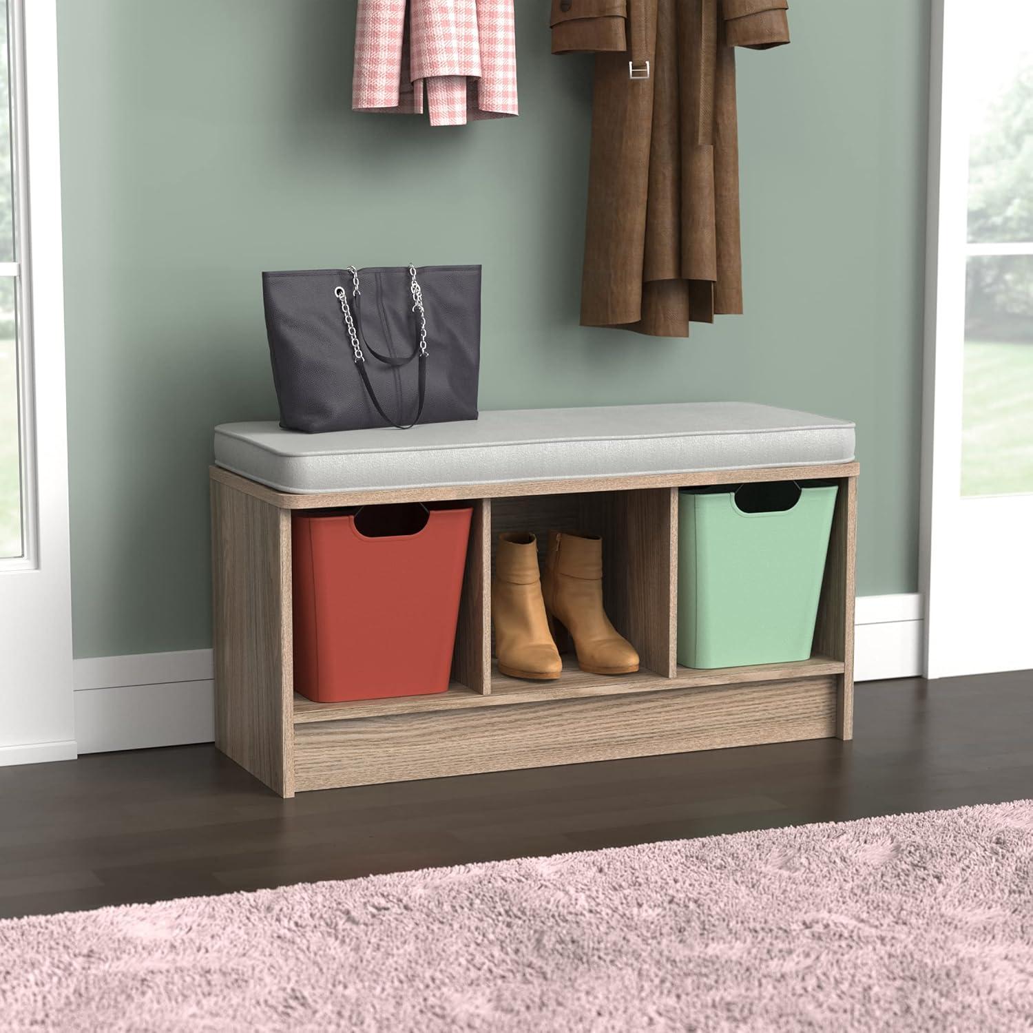 Cubeicals 3 Pair Shoe Storage Bench