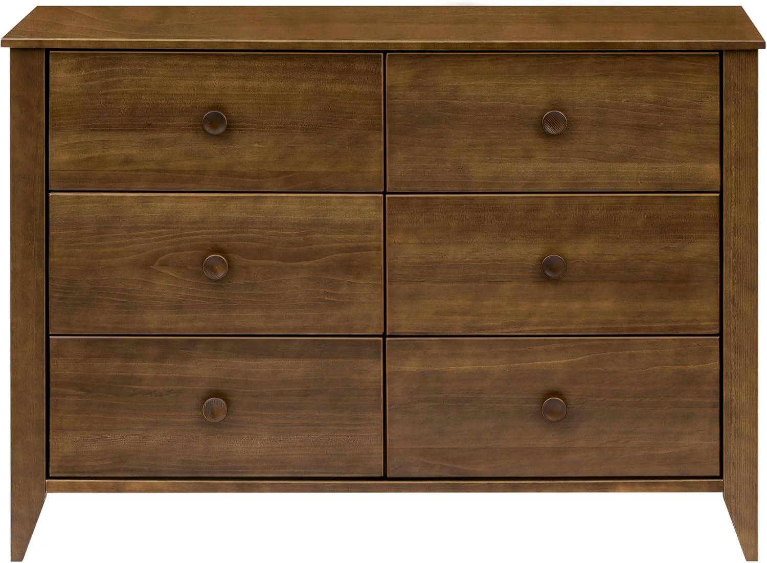 Sprout 6 Drawer 19.75" W Double Dresser