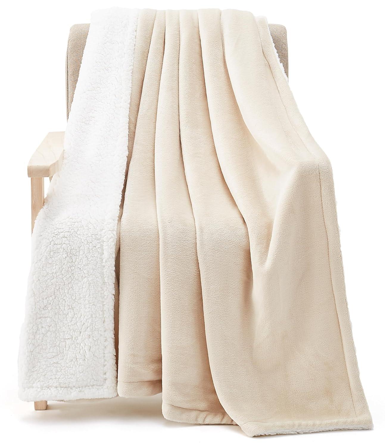 Casual Living CASUAL LIVING Machine Washable Easy Care Couch Warm Sofa Blankets, Throw,