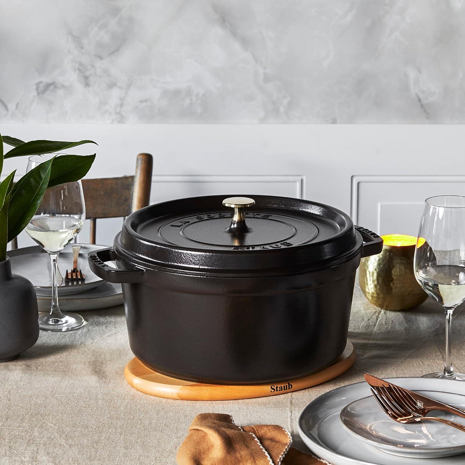 Staub Cast Iron Round Dutch Oven