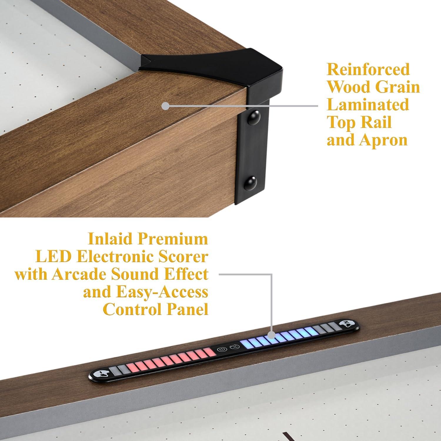 Barrington Billiards Company Barrington Urban 7' Air Powered Hockey Table With Pusher And Puck Set