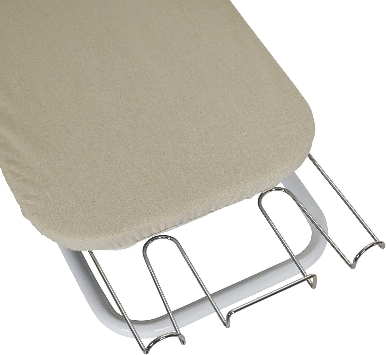 Household Essentials Portable Lightweight Tabletop Ironing Board with Retractable Iron Rest and 5mm Foam Pad