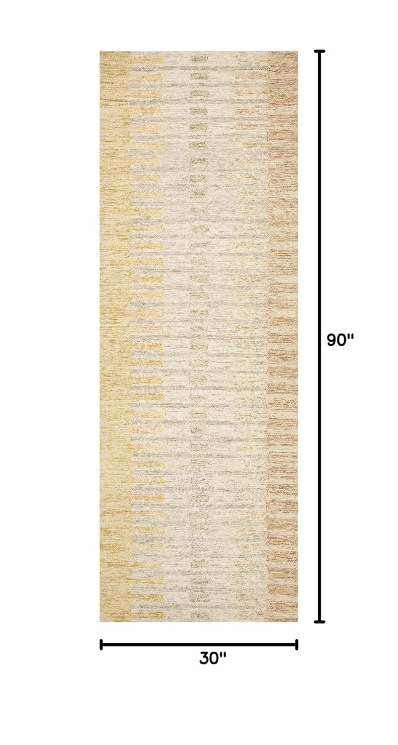 Chris Loves Julia x Loloi Chris Loves Julia x Loloi Chris Collection CHR-01 Dove / Santa Fe, Transitional  Area Rug