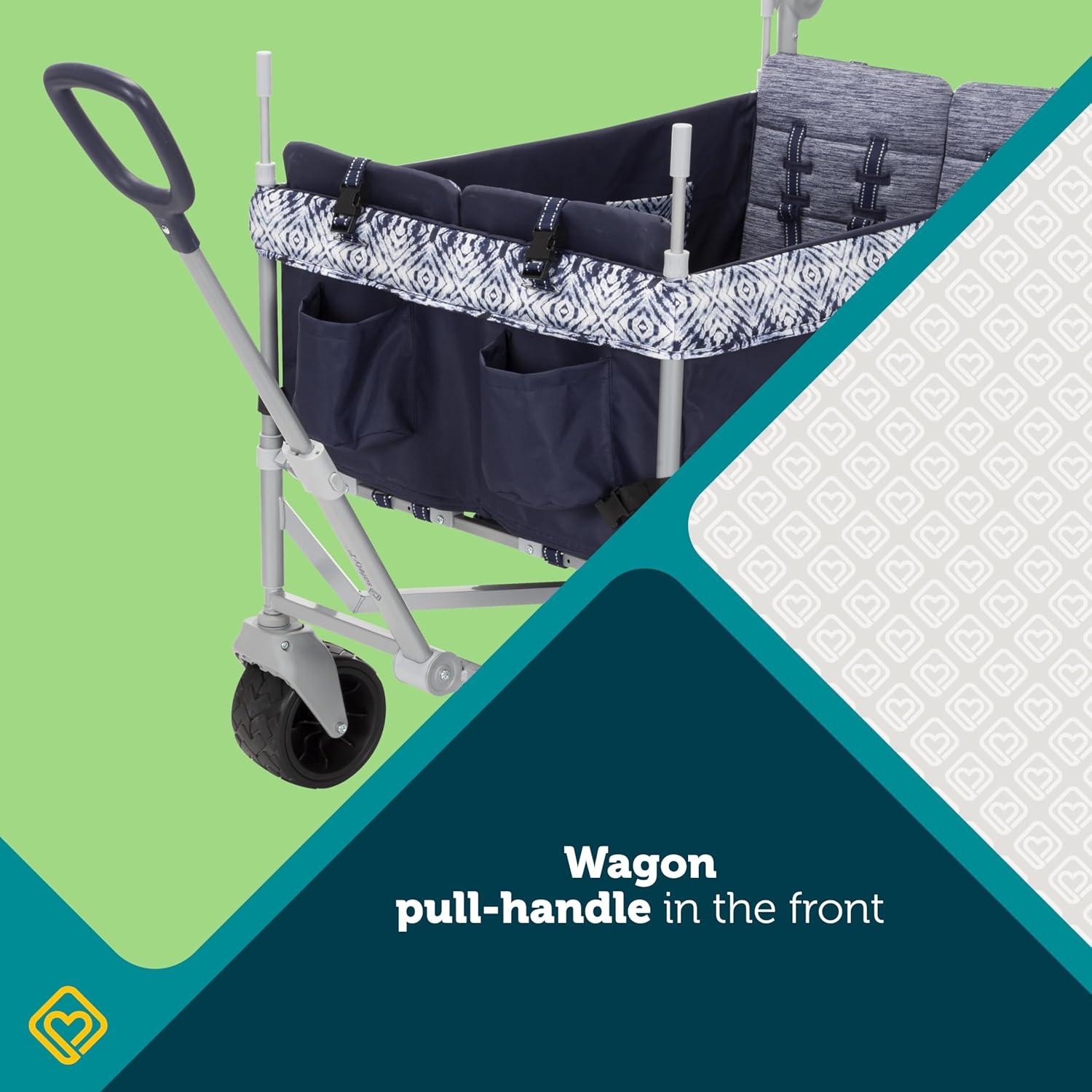 Safety 1st Summit Quad Stroller Wagon - Navy Ink