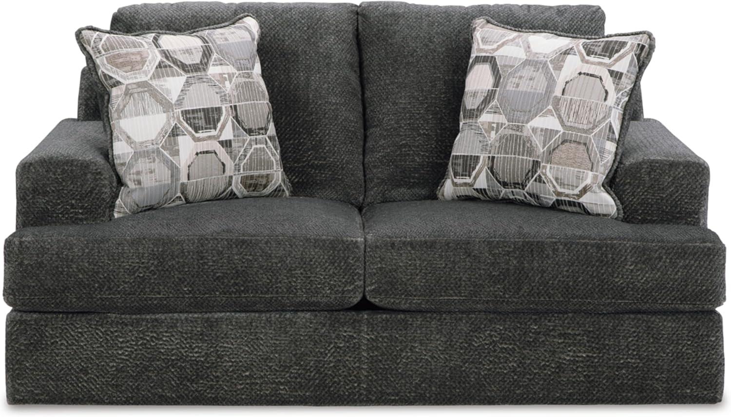 Ashley Furniture Karinne Smoke Loveseat