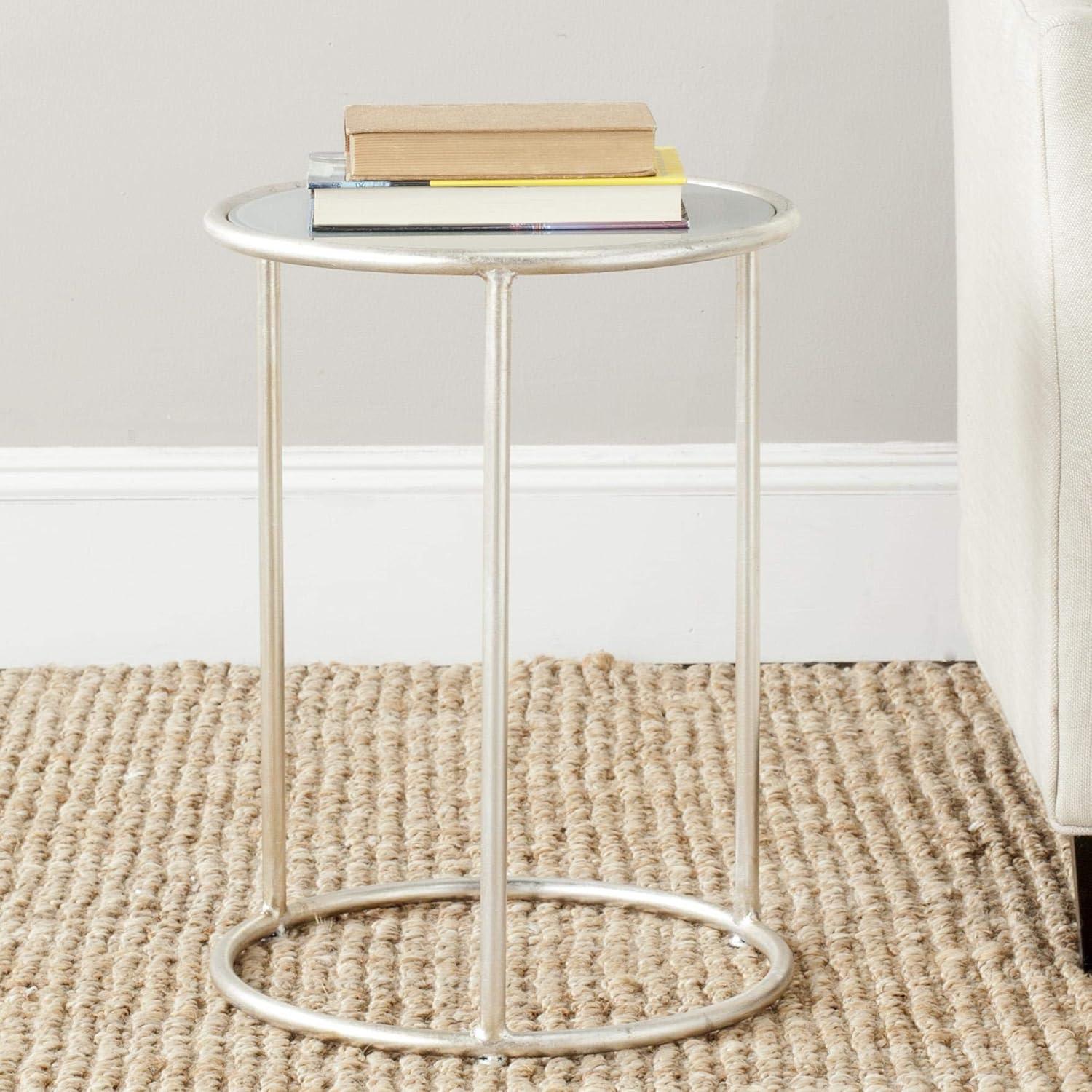 Shay Accent Table - FOX2523B - Gold/Clear - Safavieh Couture