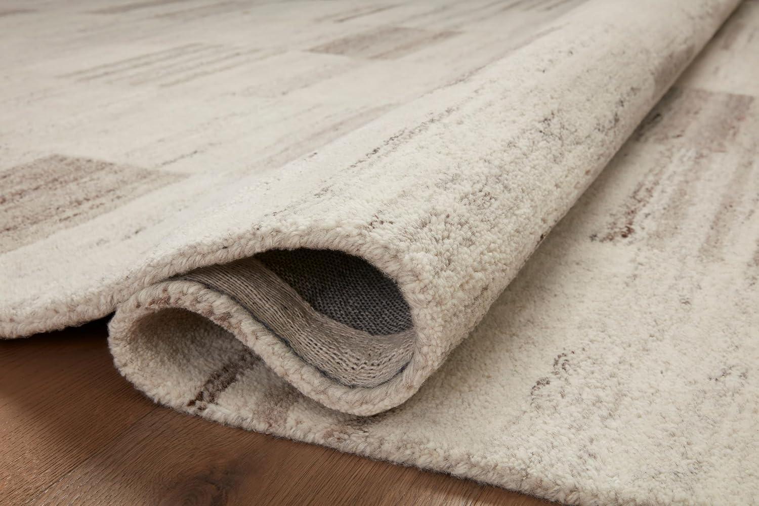 Amber Lewis x Loloi Rocky Ivory / Dove Area Rug