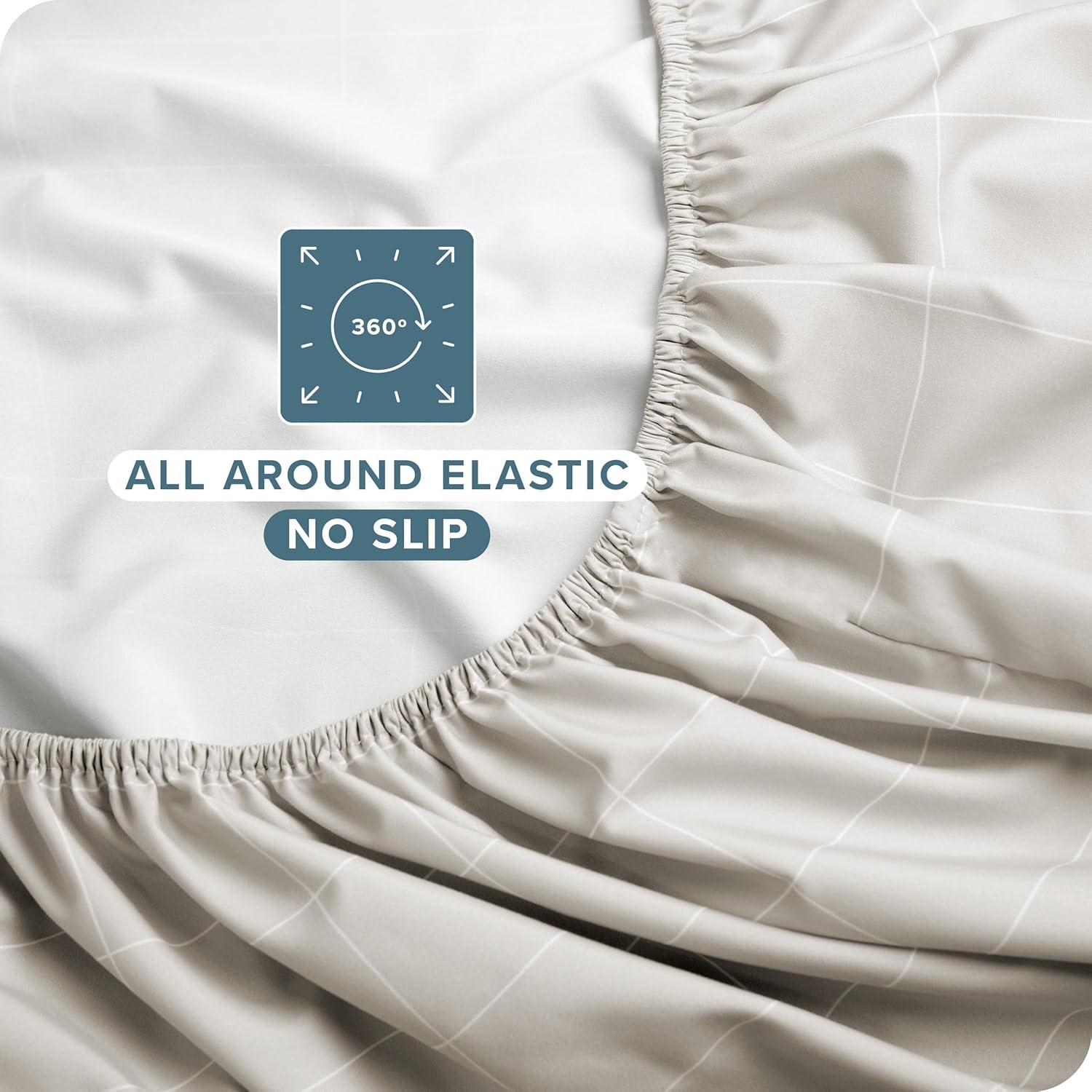 Bare Home Sheet Set - Luxury 1800 Ultra-Soft Microfiber Bed Sheets - Double Brushed - Deep Pockets - Easy Fit