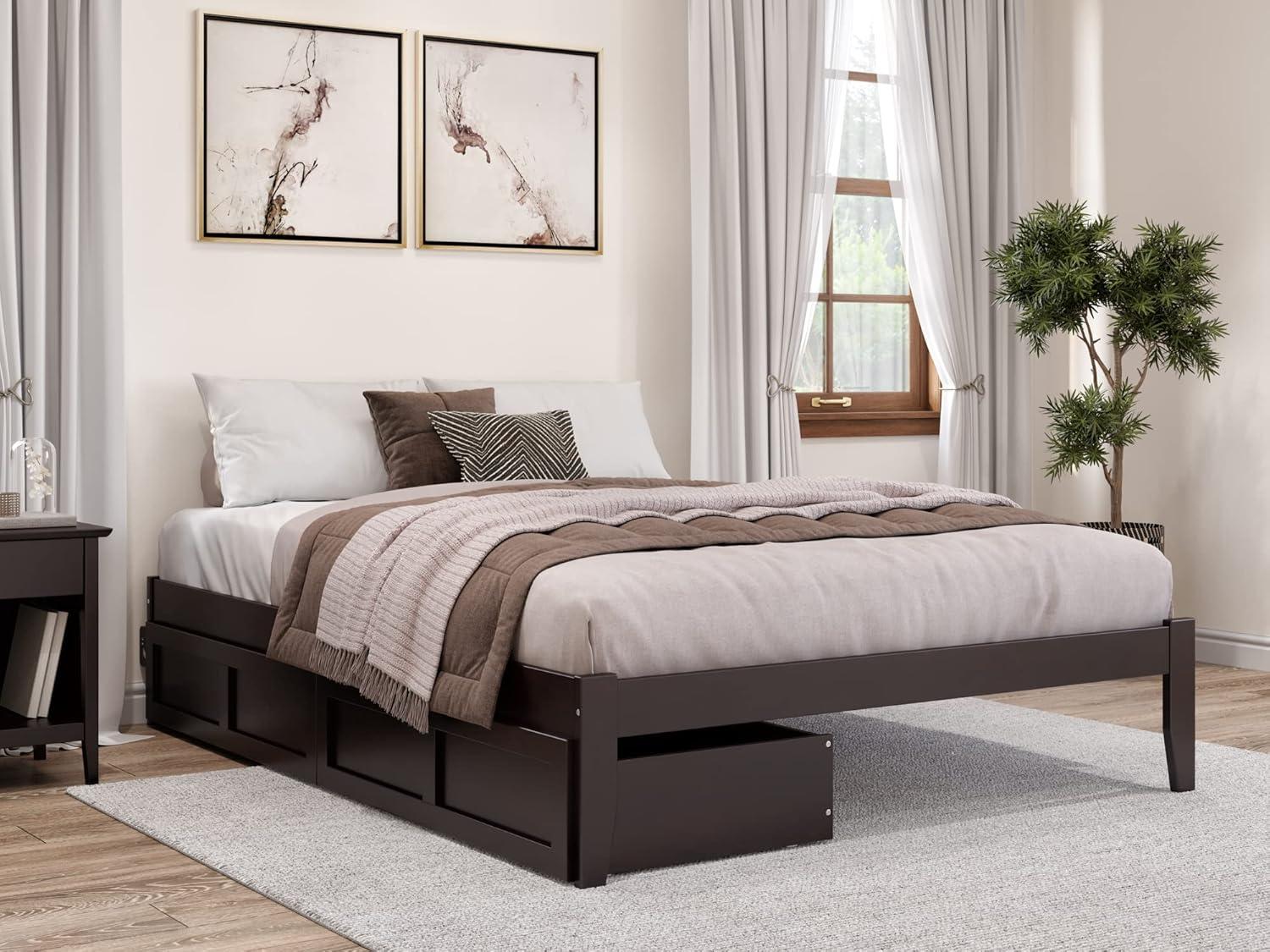 Aayanna Solid Wood Storage Bed