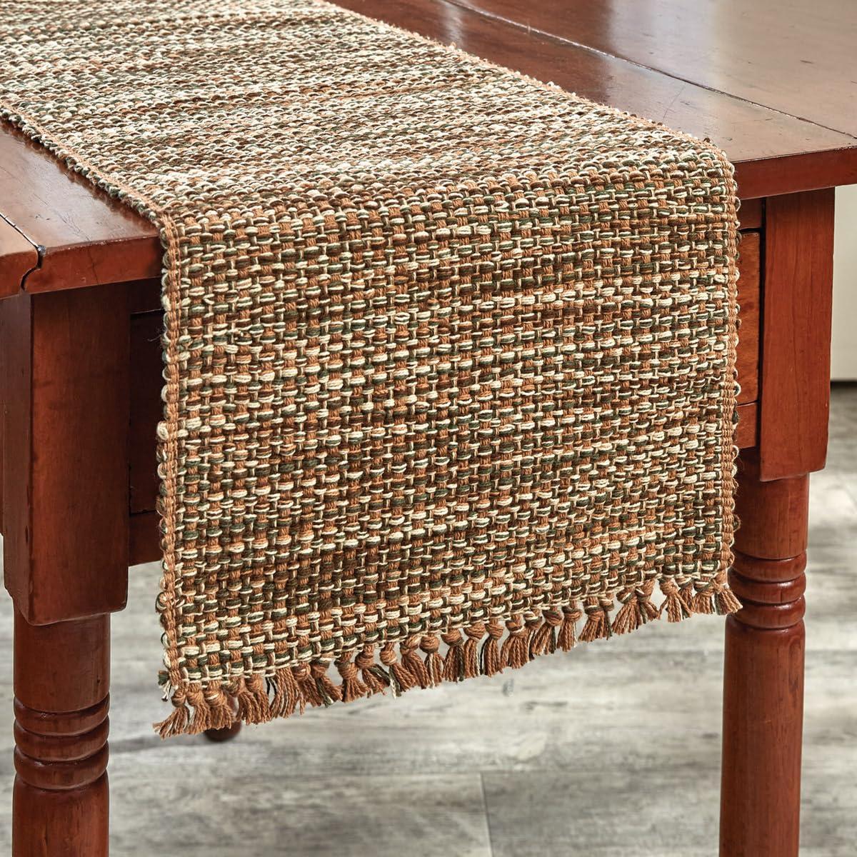 Park Designs Ginger Tweed Table Runner 13" X 36"