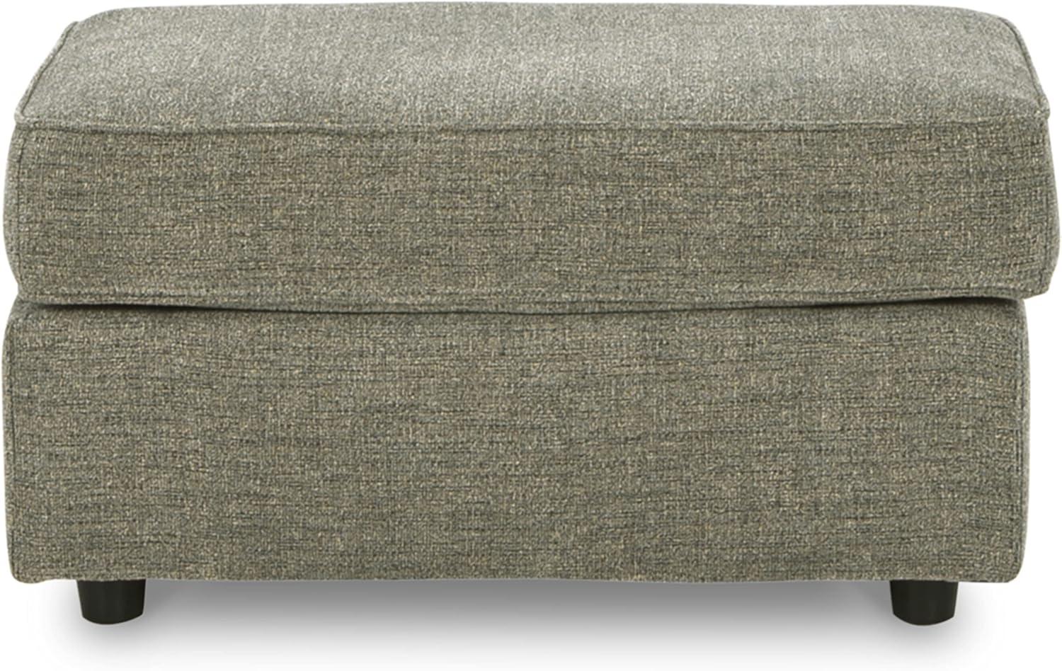 Cascilla Neutral Upholstered Contemporary Ottoman