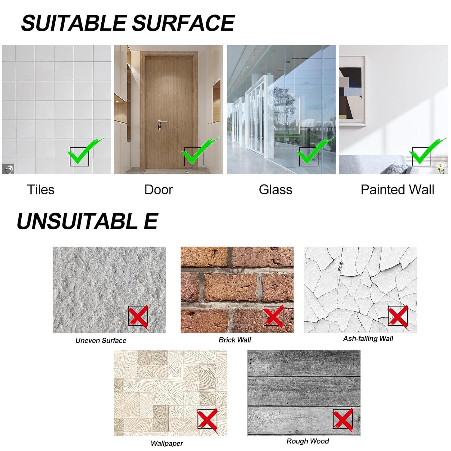 HD Glass Full Length Wall Mirror Tiles, 12'' x 12'' x 4PCS, Frameless Full Body Mirror Tiles for Bedroom, Full Length Mirror Wall Mounted for Home Gym, Door