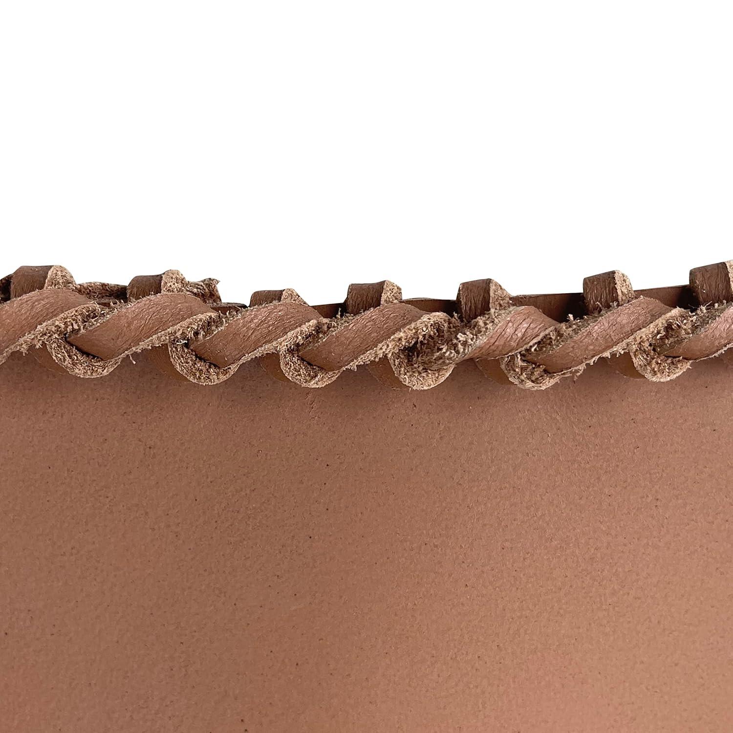 Genuine Leather Butterfly Chair  Forest Green