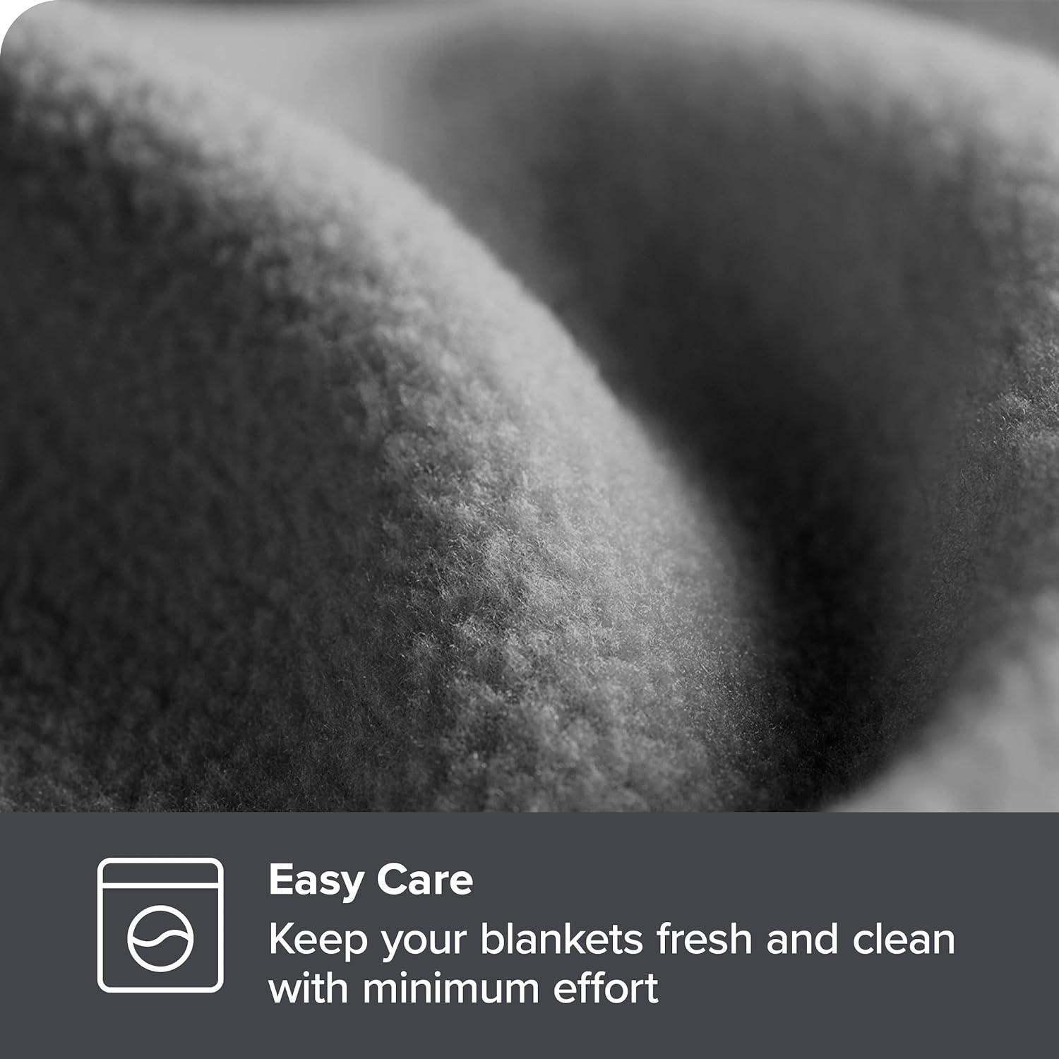 Bare Home Lightweight Polar Fleece Blanket