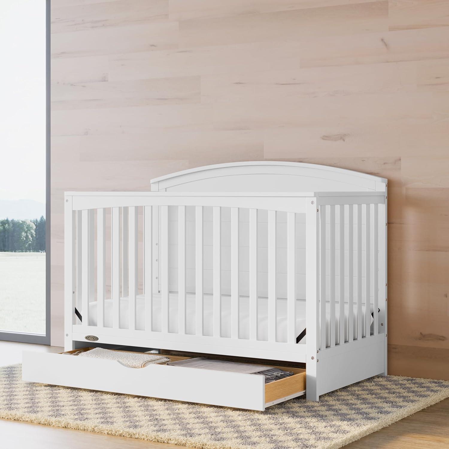 Graco Bellwood Convertible Crib with Drawer