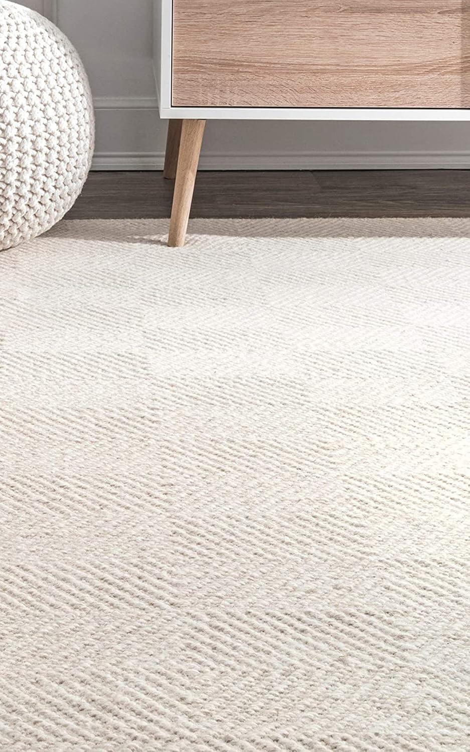 Nuloom Ago Geometric Wool Indoor Area Rug