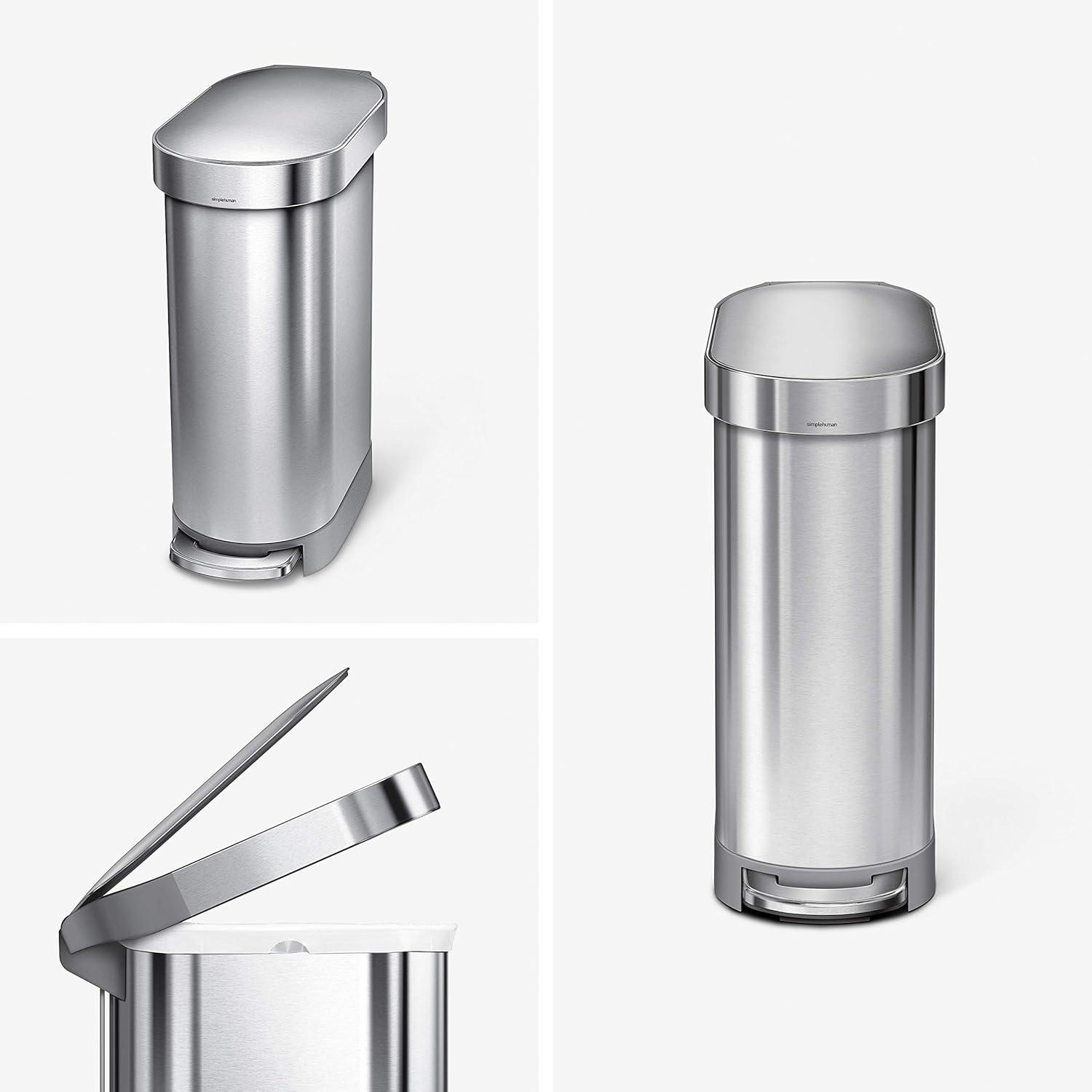 Simplehuman 45-Liter Slim Trash Can