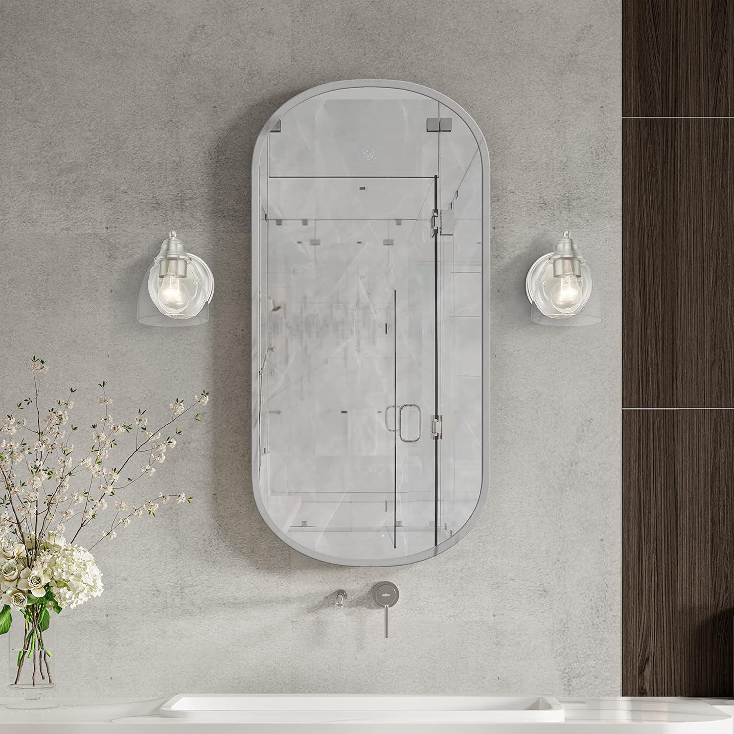 Livex Lighting Montgomery 1 - Light Vanity in  Brushed Nickel