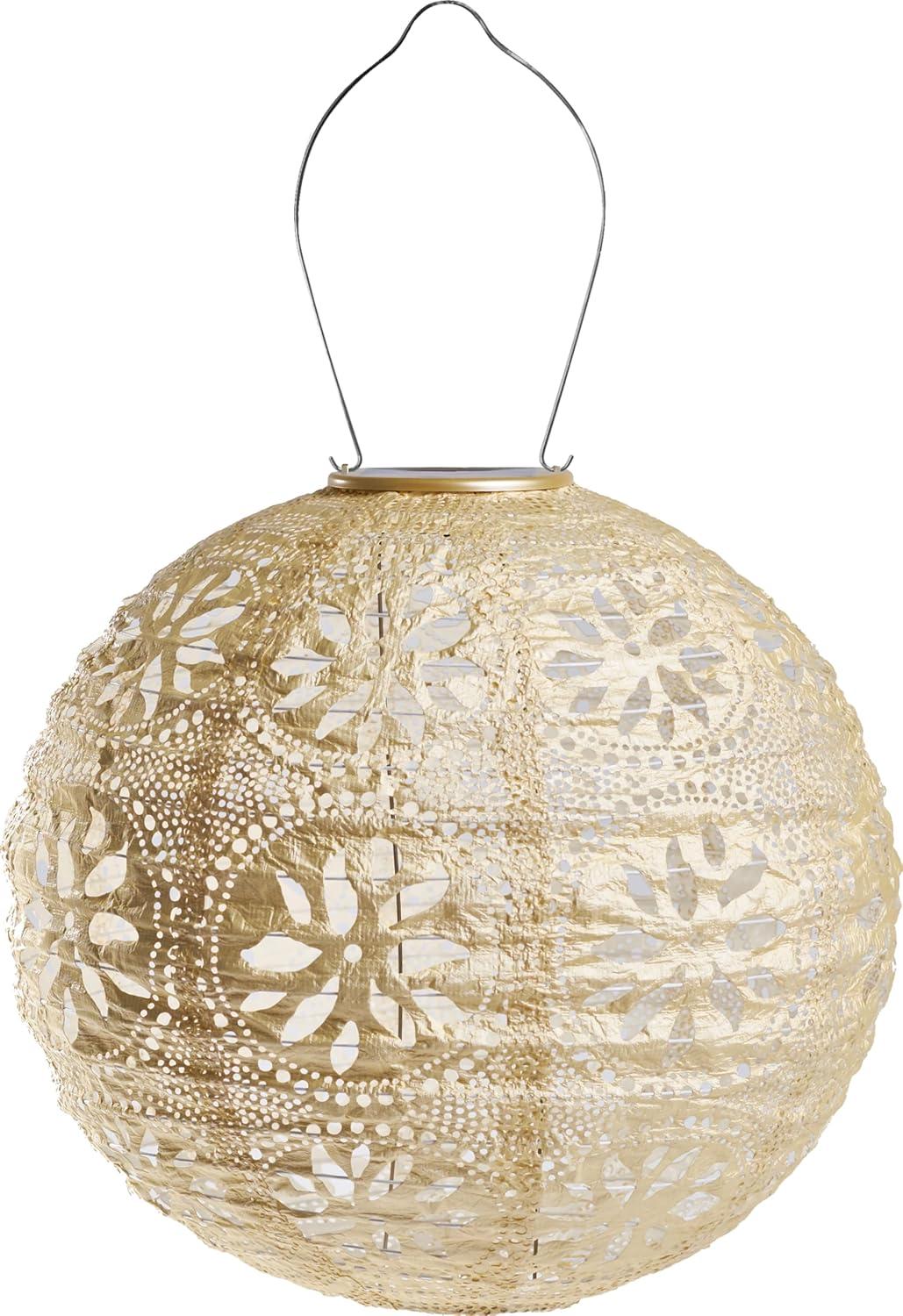Boho Globe Solar Outdoor Lantern