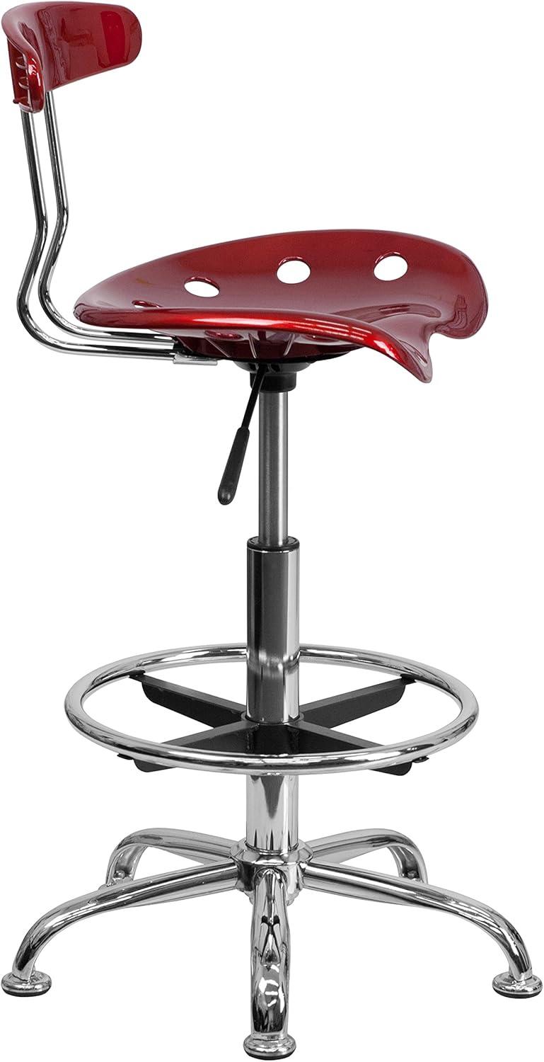 Monroe Adjustable Height Swivel Bar Stool