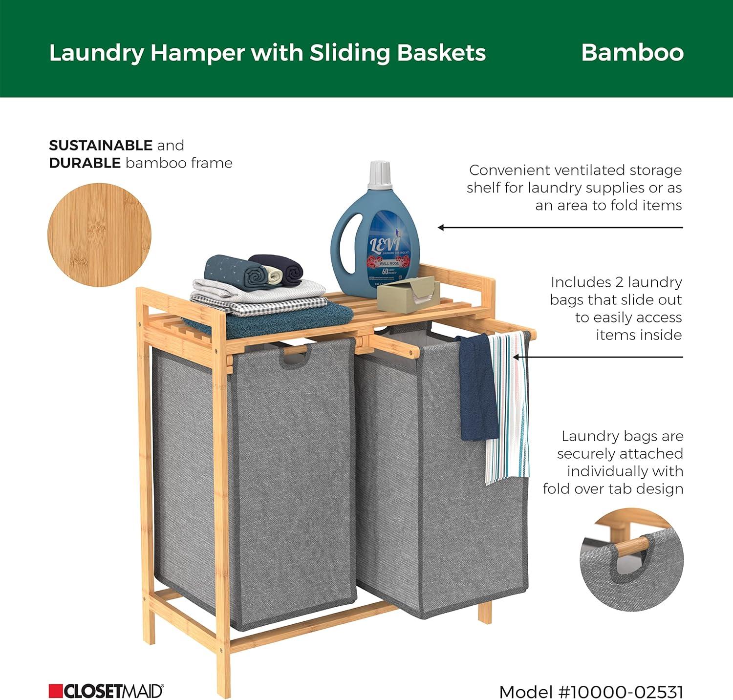 Bamboo Laundry Hamper