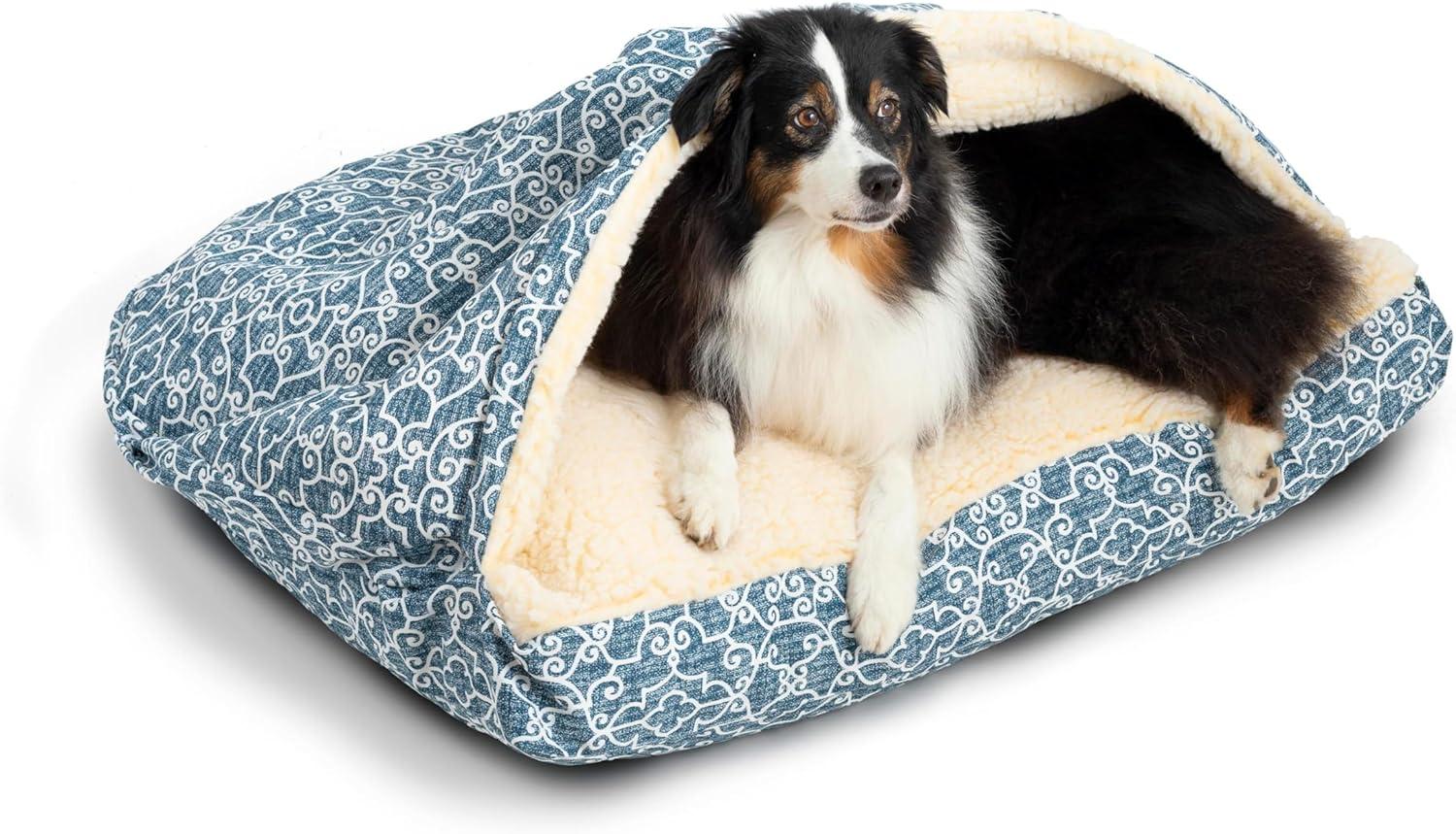 Snoozer Pet Products Snoozer Indoor/Outdoor Solarium Rectangle Cozy Cave Dog Bed - Wag Collection