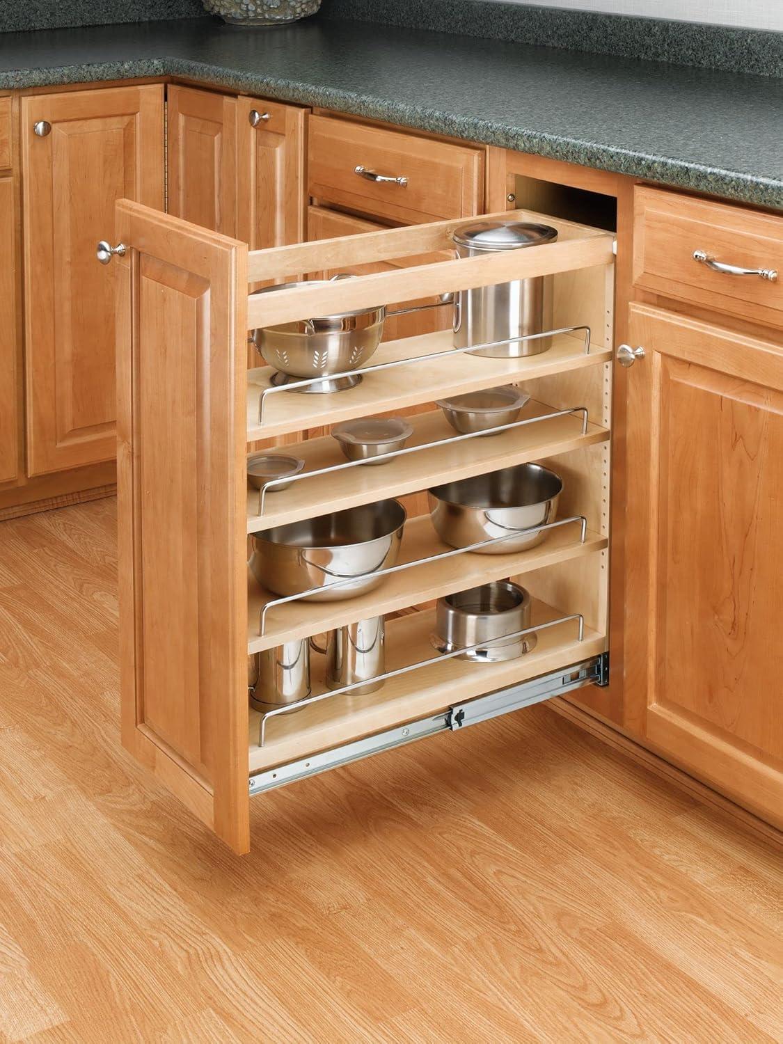 Rev-A-Shelf Rev-A-Shelf Pull Out Kitchen Cabinet Organizer Pantry Spice Rack