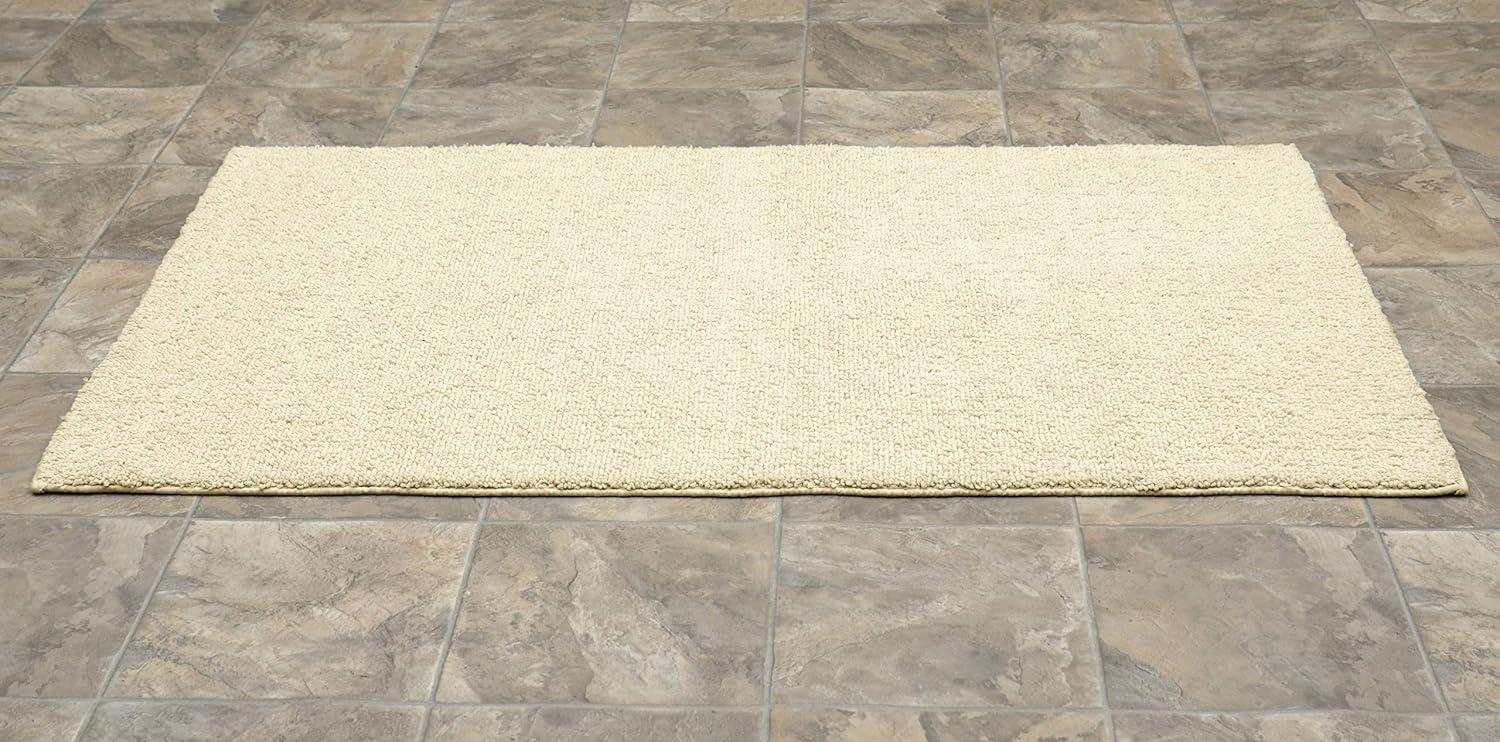 Queen Cotton Washable Bath Rug - Garland