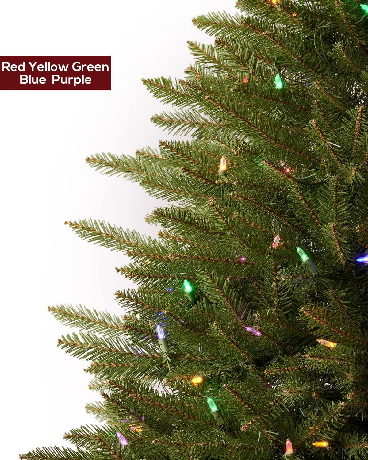 Lighted Artificial Christmas Tree