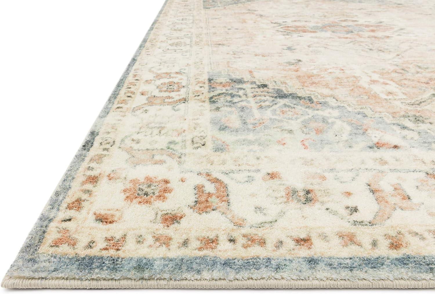 Loloi II Rosette Oriental Clay / Ivory Area Rug