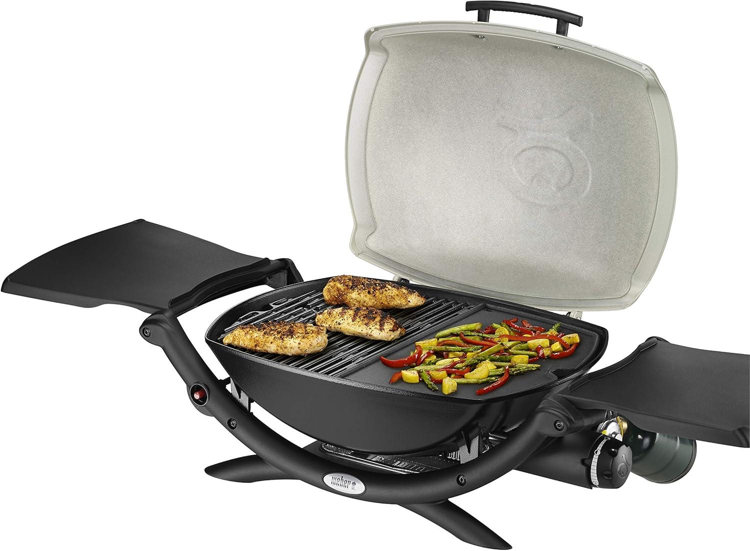 Weber 6559 Porcelain-Enameled Cast Iron BBQ Griddle For Q 200/2000 Gas Grills