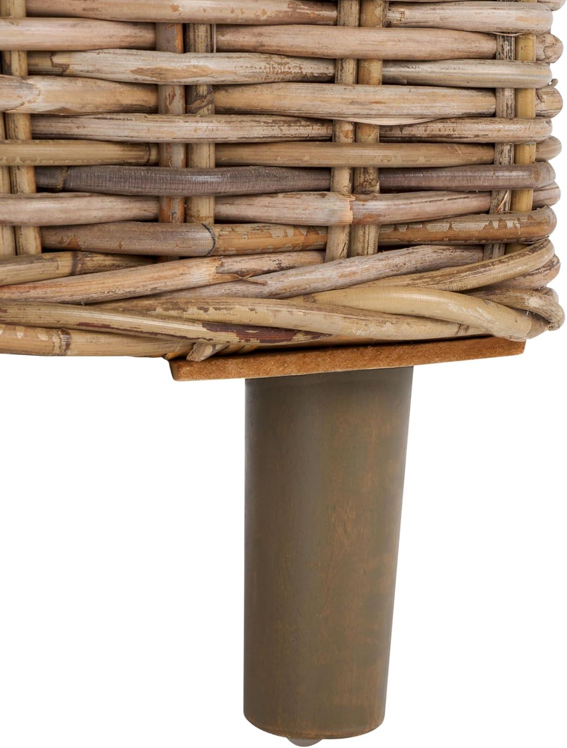 Omni Rattan Barrel Chair  - Safavieh