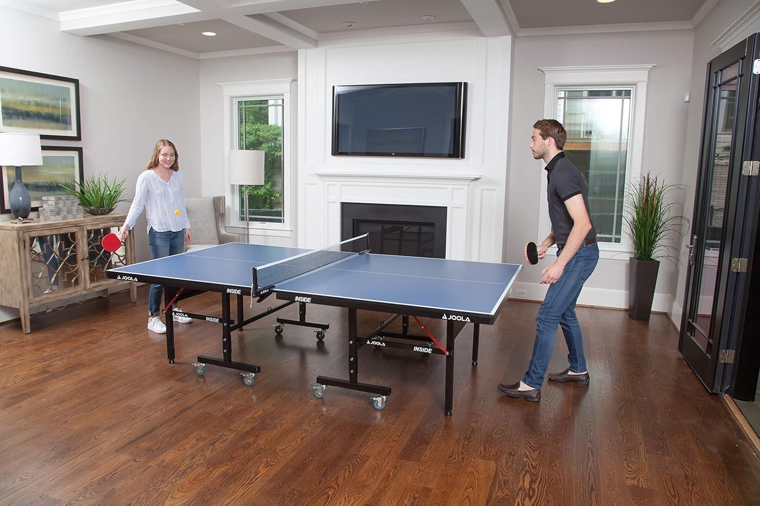 Professional Blue MDF Folding Table Tennis Table with Net