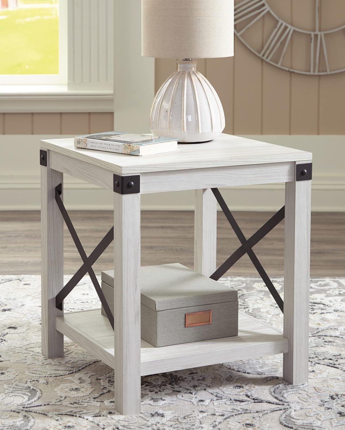 Bayflynn Square End Table White - Signature Design by Ashley