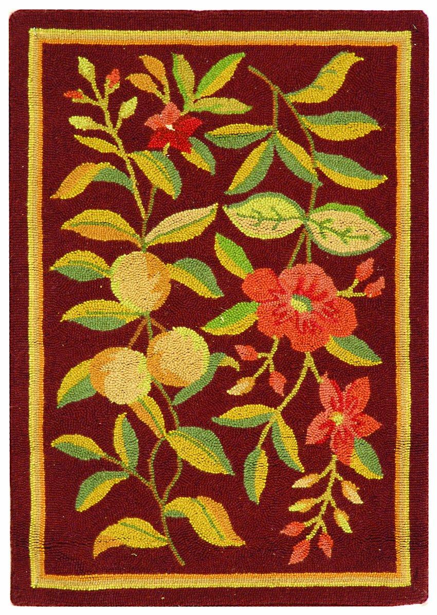 Chelsea HK210 Hand Hooked Area Rug - Black - 5'3"x8'3" - Safavieh.
