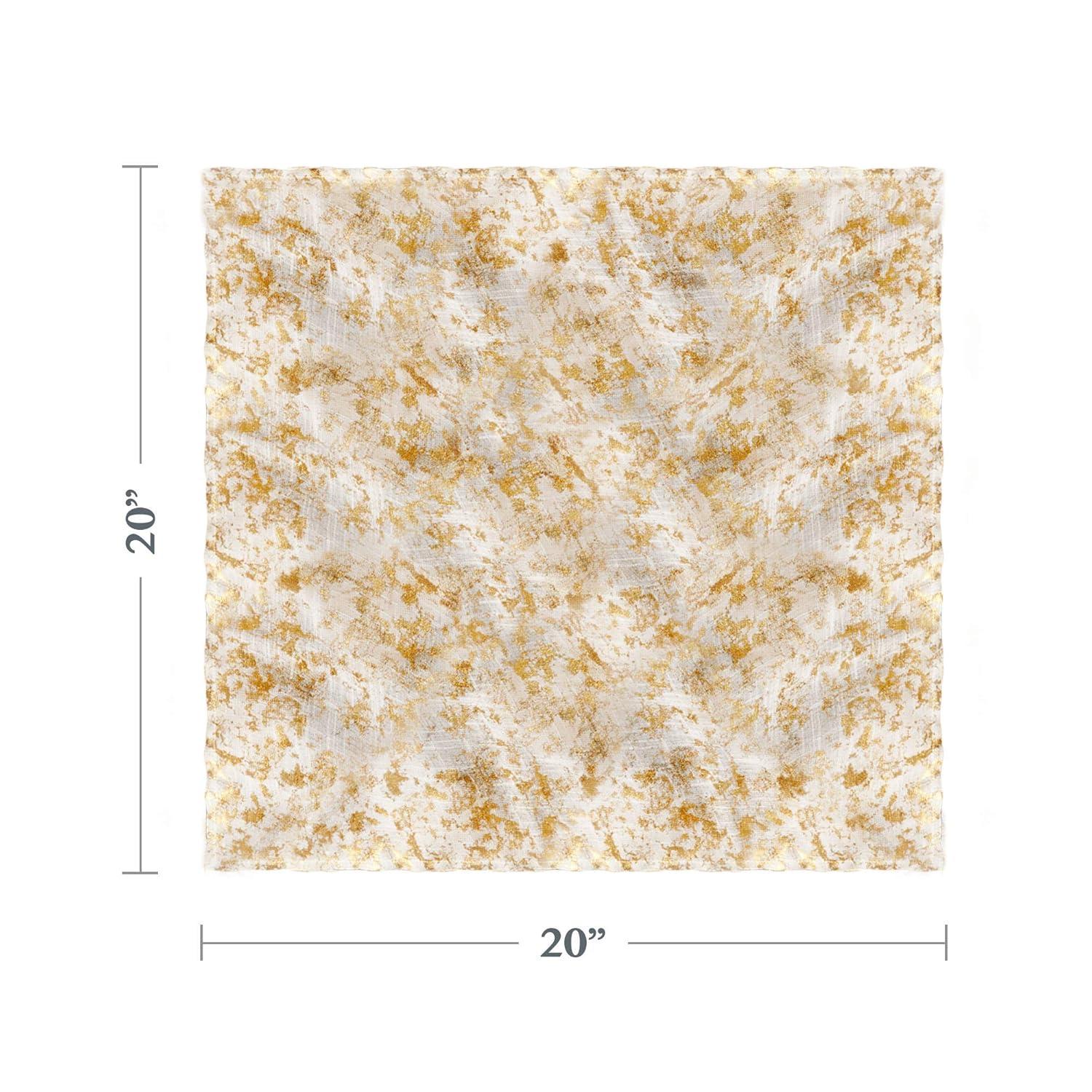 House of Hampton® Sheldon Polyester Abstract Square Napkin (Set of 4)