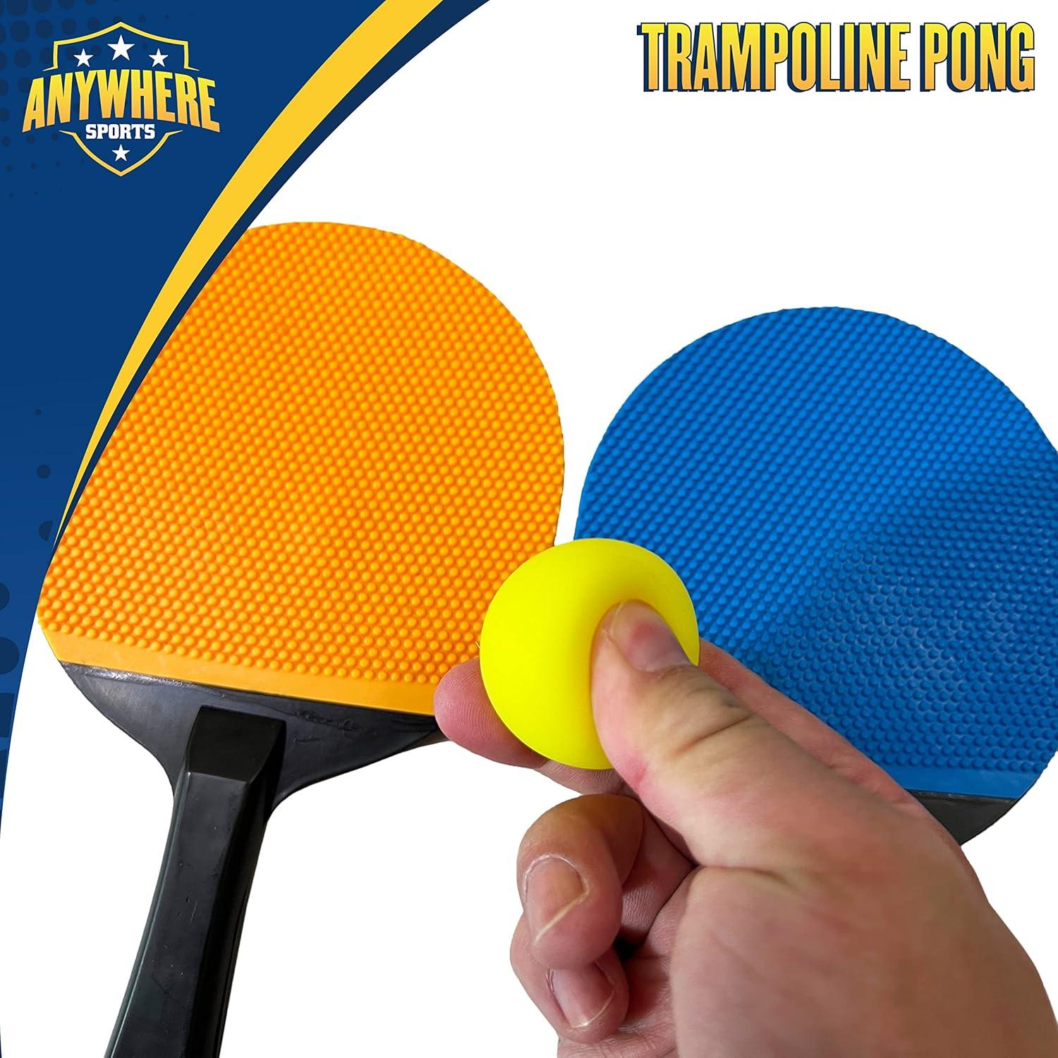 Thin Air Trampoline Pong & Table Tennis - 29pc