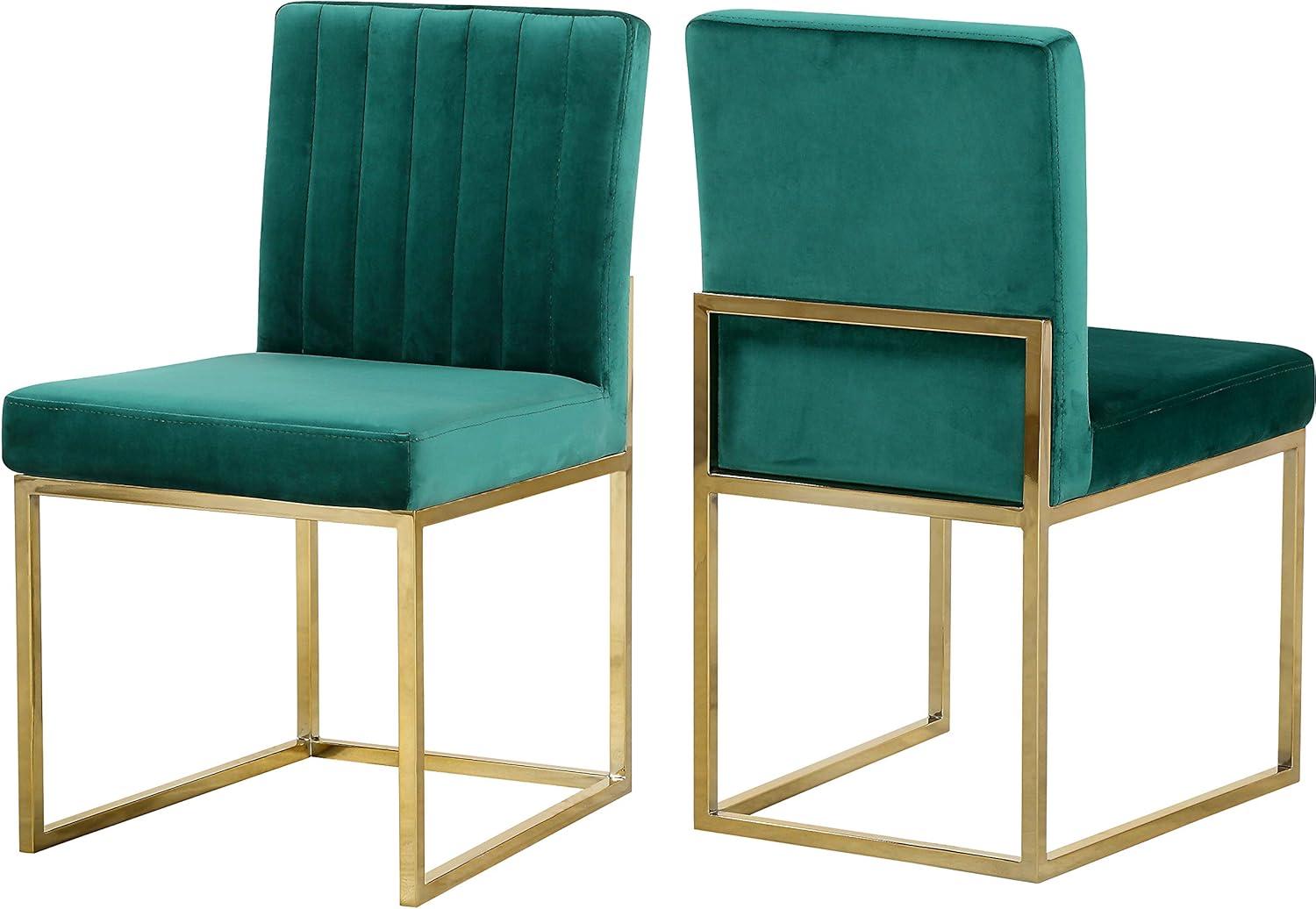 Amberdawn 18.5'' H Velvet Upholstered Side Chair