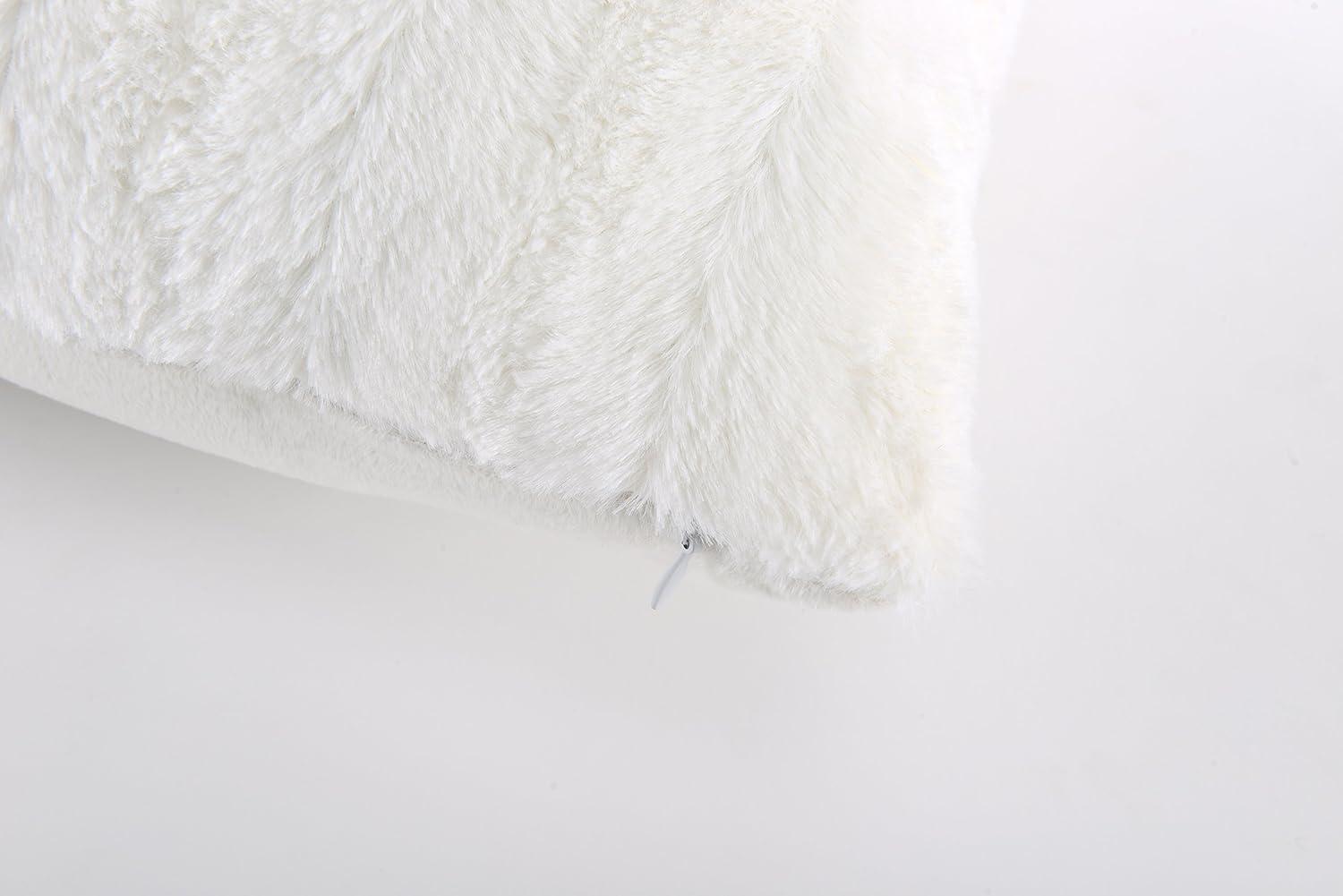 Faux Fur Throw Pillow