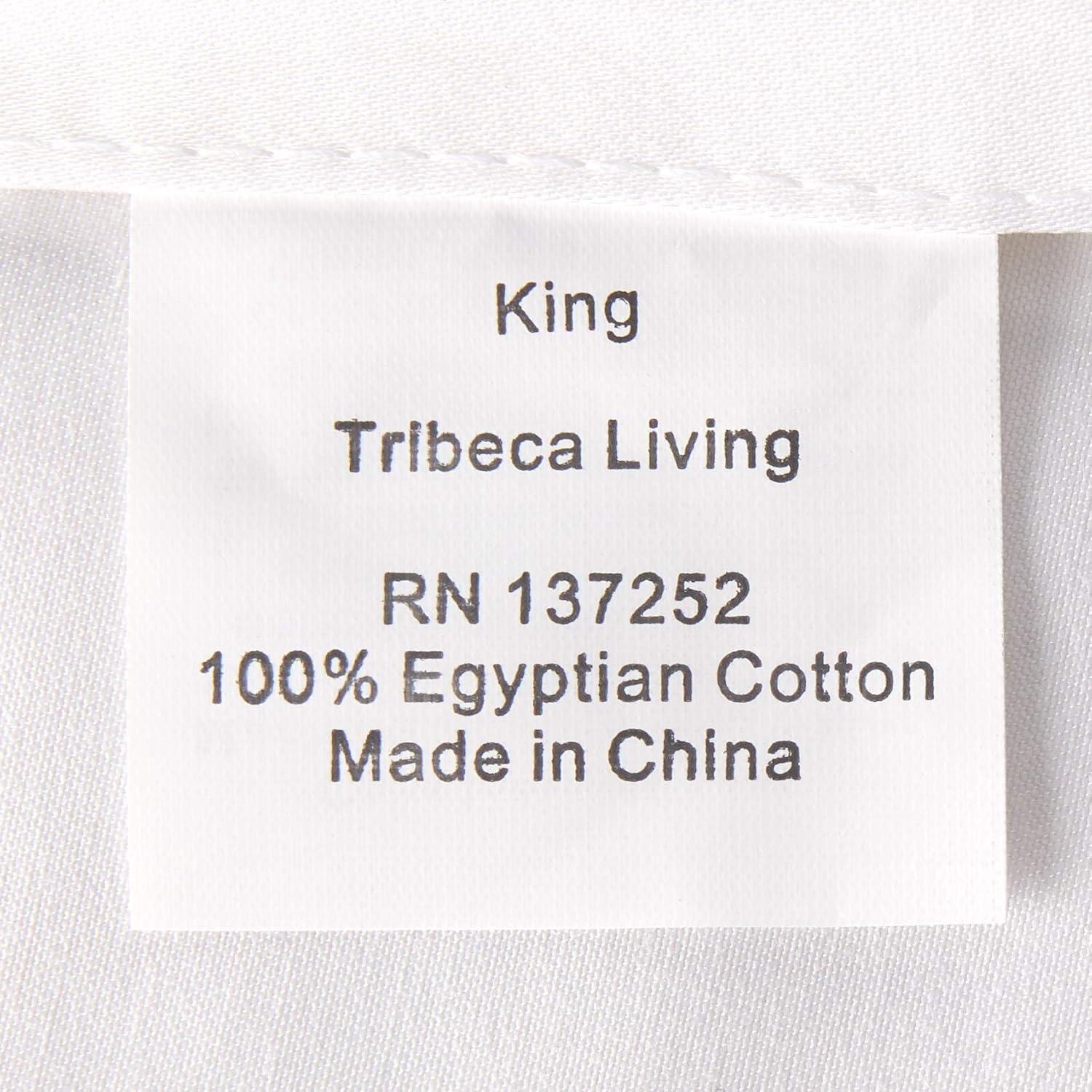 Egyptian Cotton 800 TC Deep Pocket Sheet Set with Luxury-size Flat