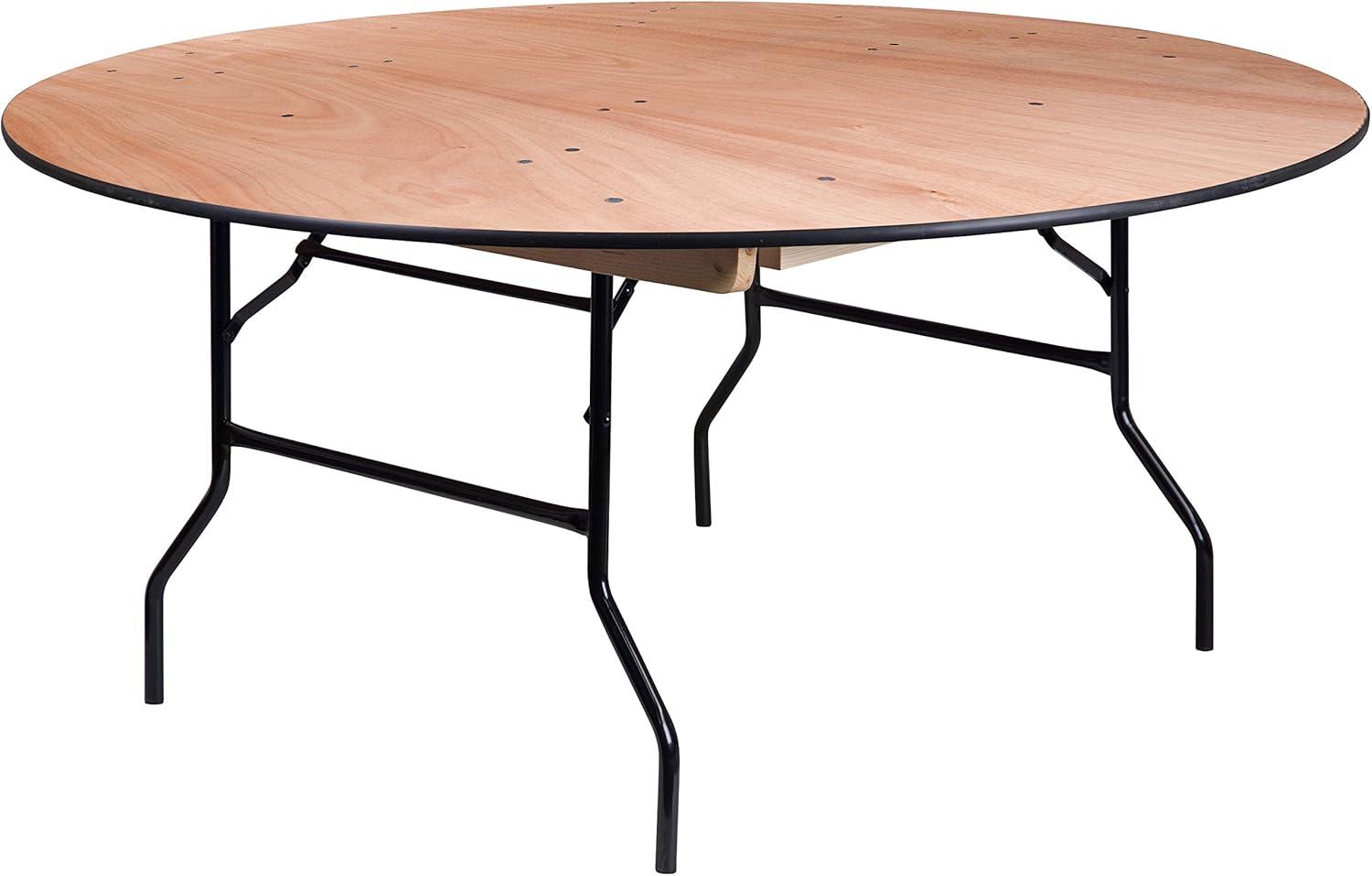 Wofford Round Wooden Folding Event Table by Flash Furniture