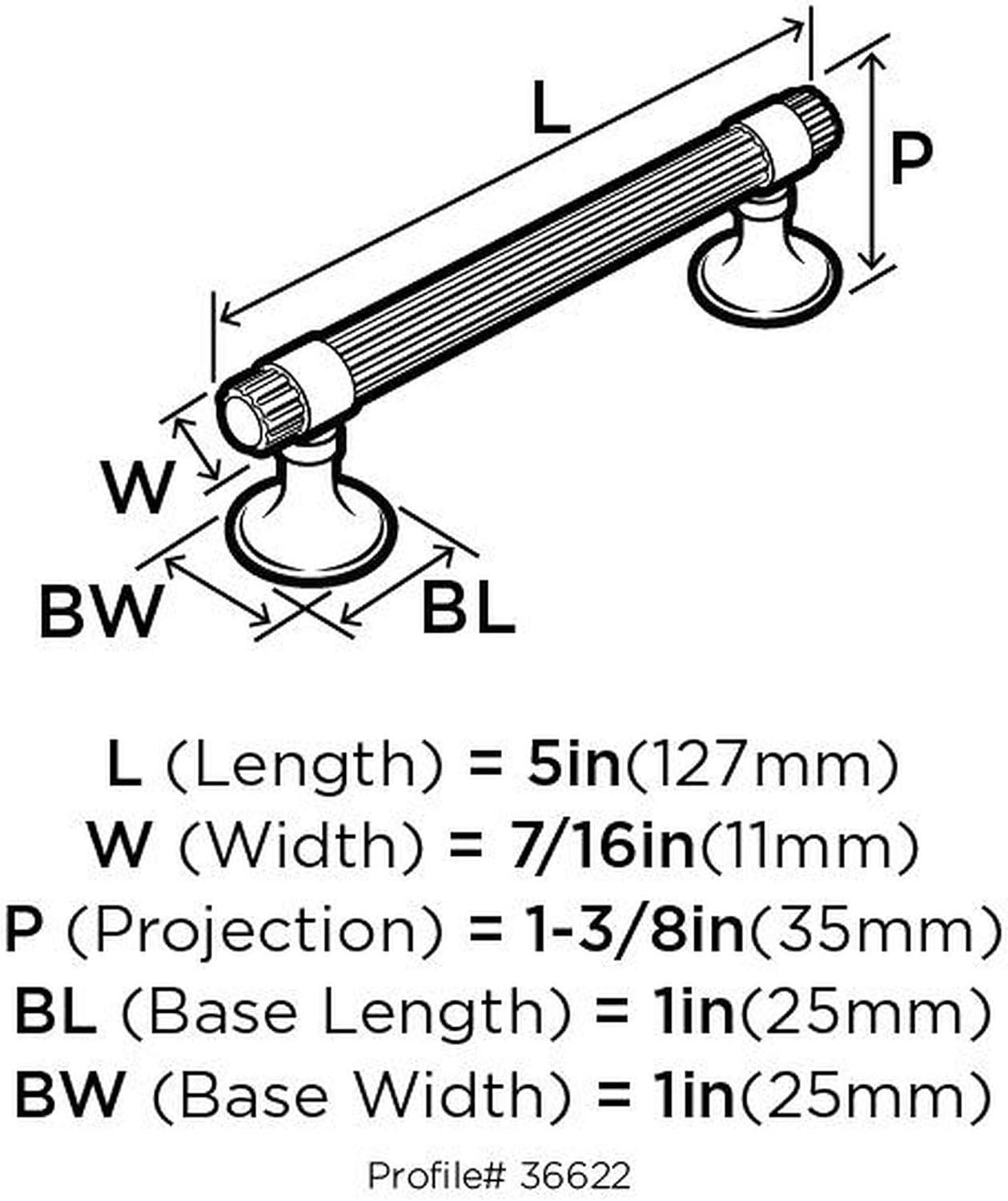 Sea Grass 5 1/16" Center to Center Bar Pull