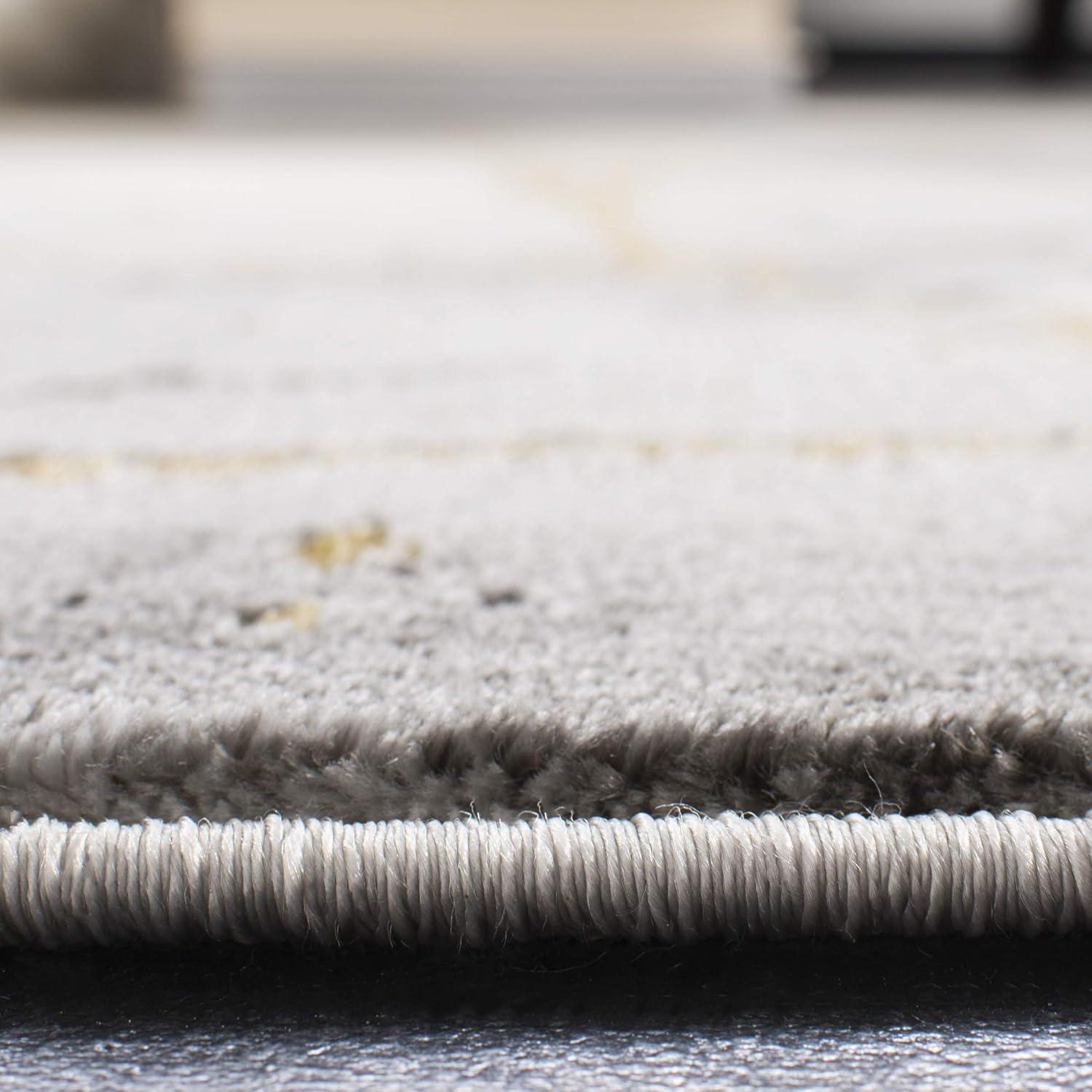 Craft CFT877 Loomed Indoor Area Rug - Grey/Gold - 9'x12' - Safavieh
