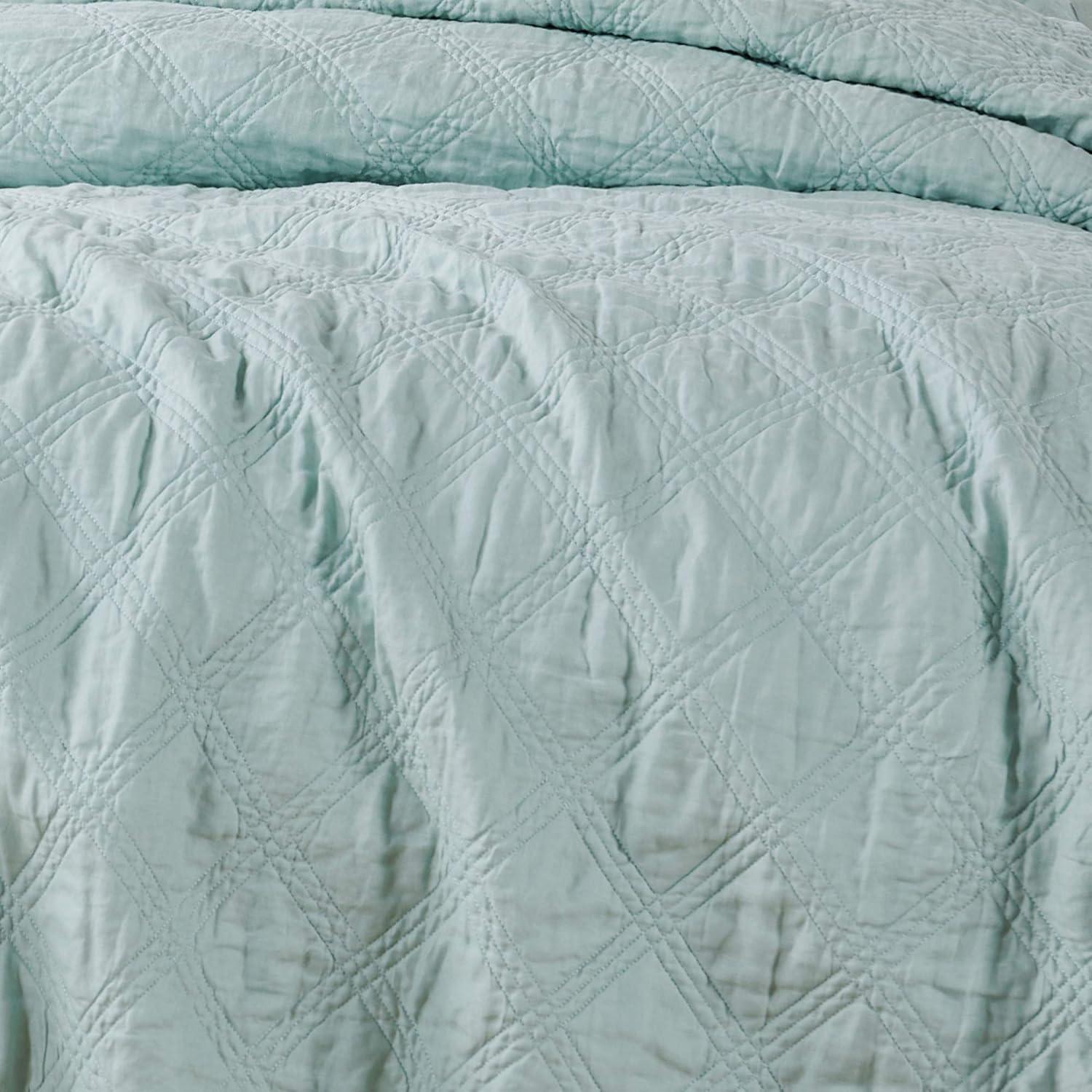 Levtex home Washed Linen Spa Quilt