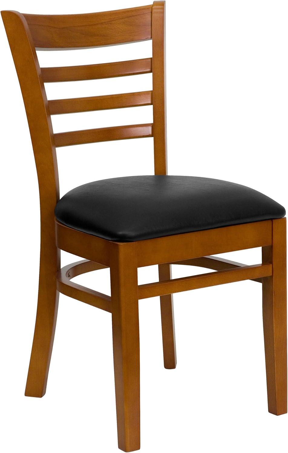 Red Barrel Studio® Ladder Back Wooden Restaurant Chair