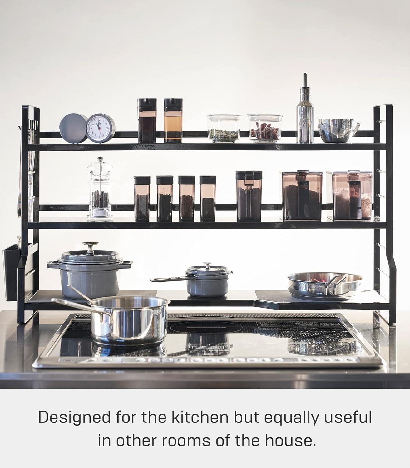 Yamazaki Tower Black Stove Rack