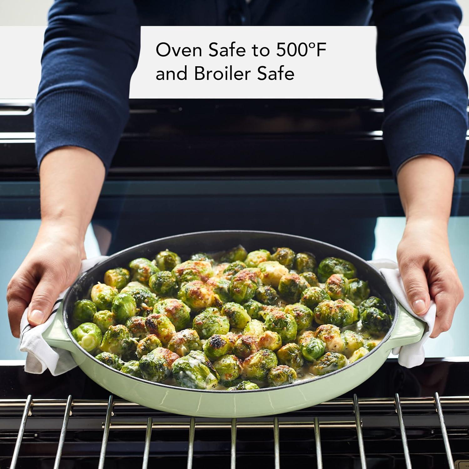 KitchenAid® KitchenAid Cast Iron Oval Au Gratin Roasting Pan Suitable - 2.5 Quart