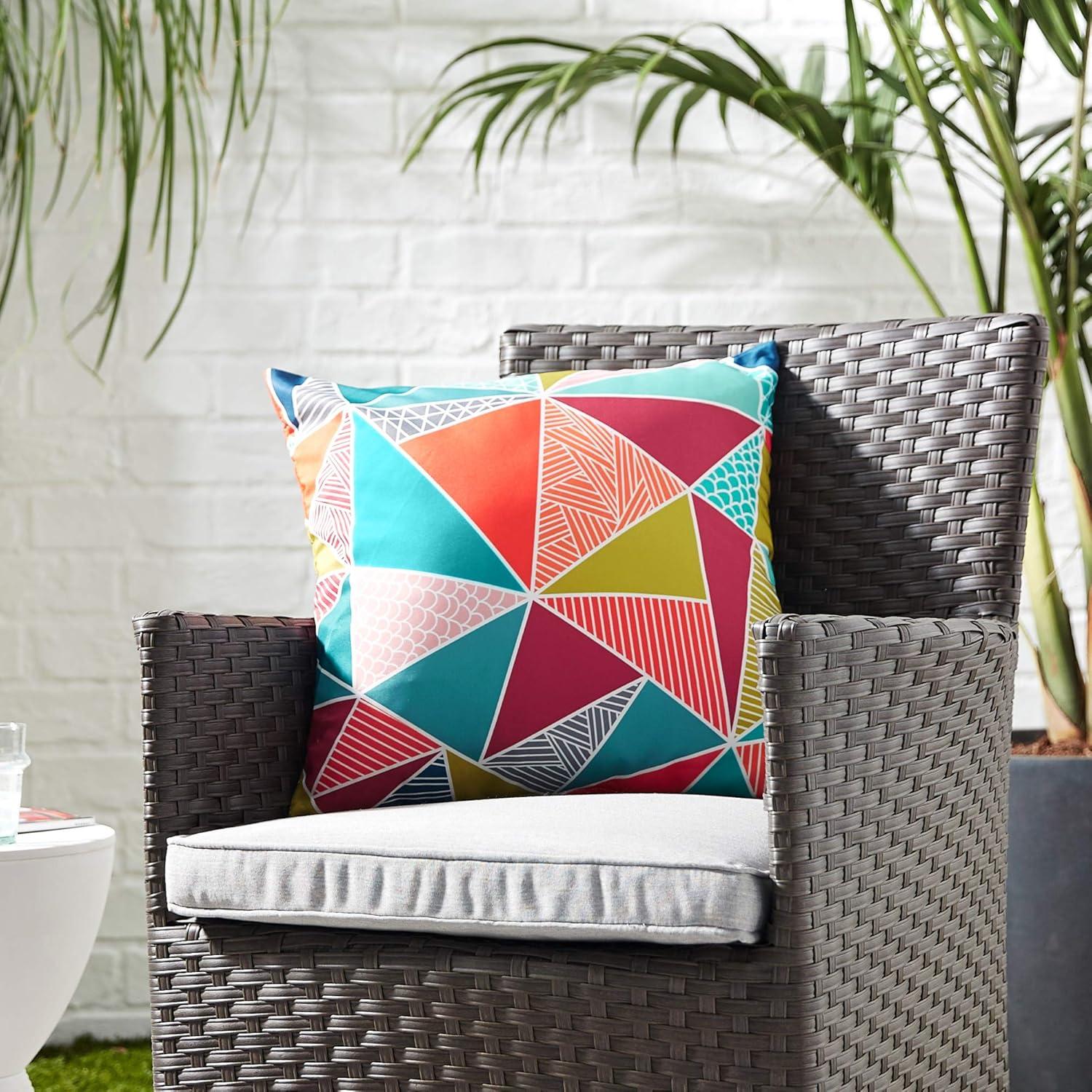 Patio Mosaic Indoor/Outdoor Throw Pillow